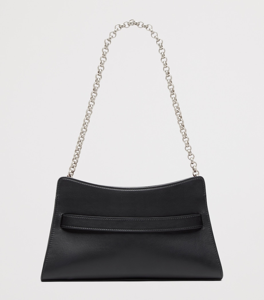 McQueen Mini Leather Locke Shoulder Bag Image 4