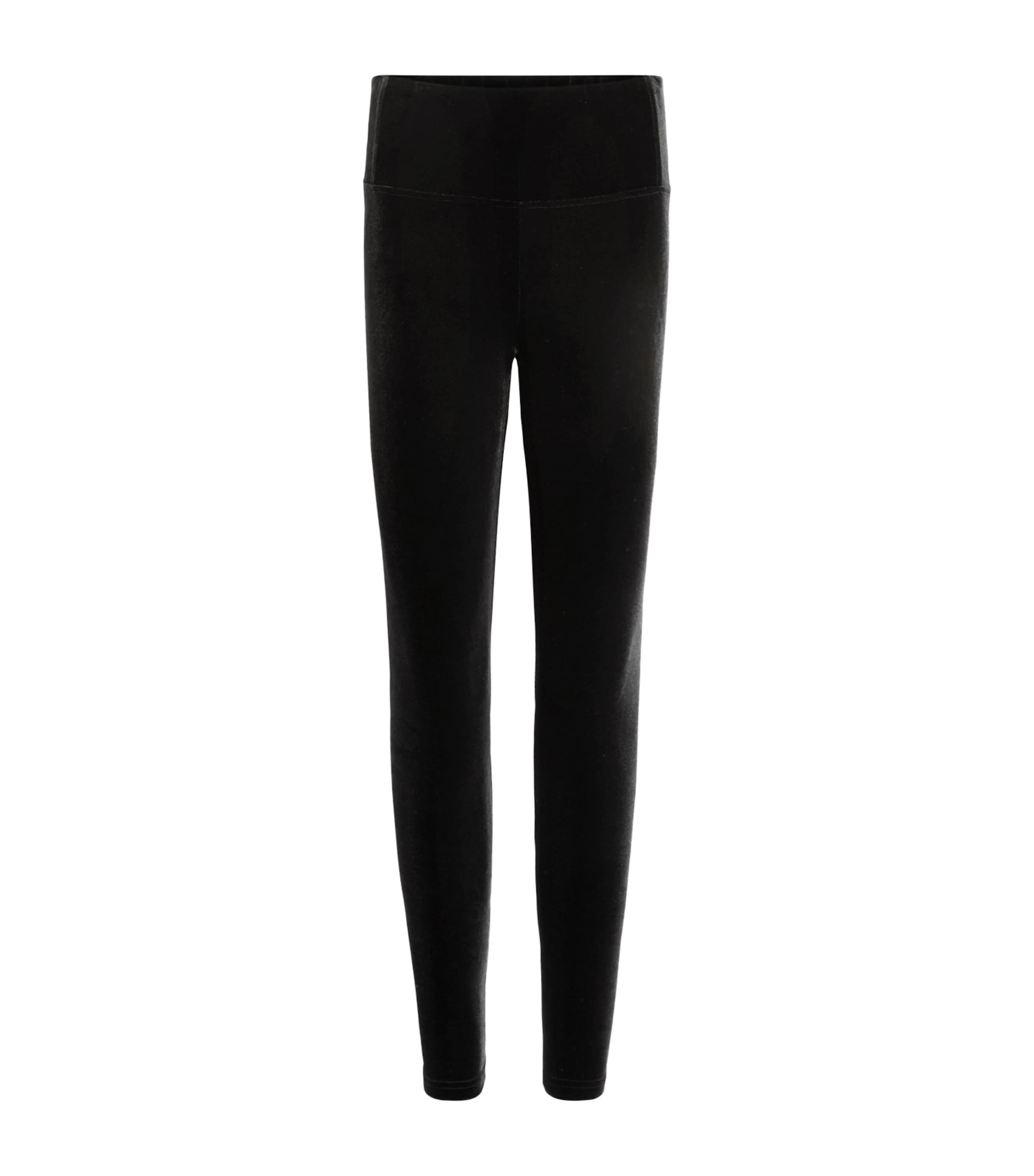 Allsaints Velvet Cora Leggings In Black