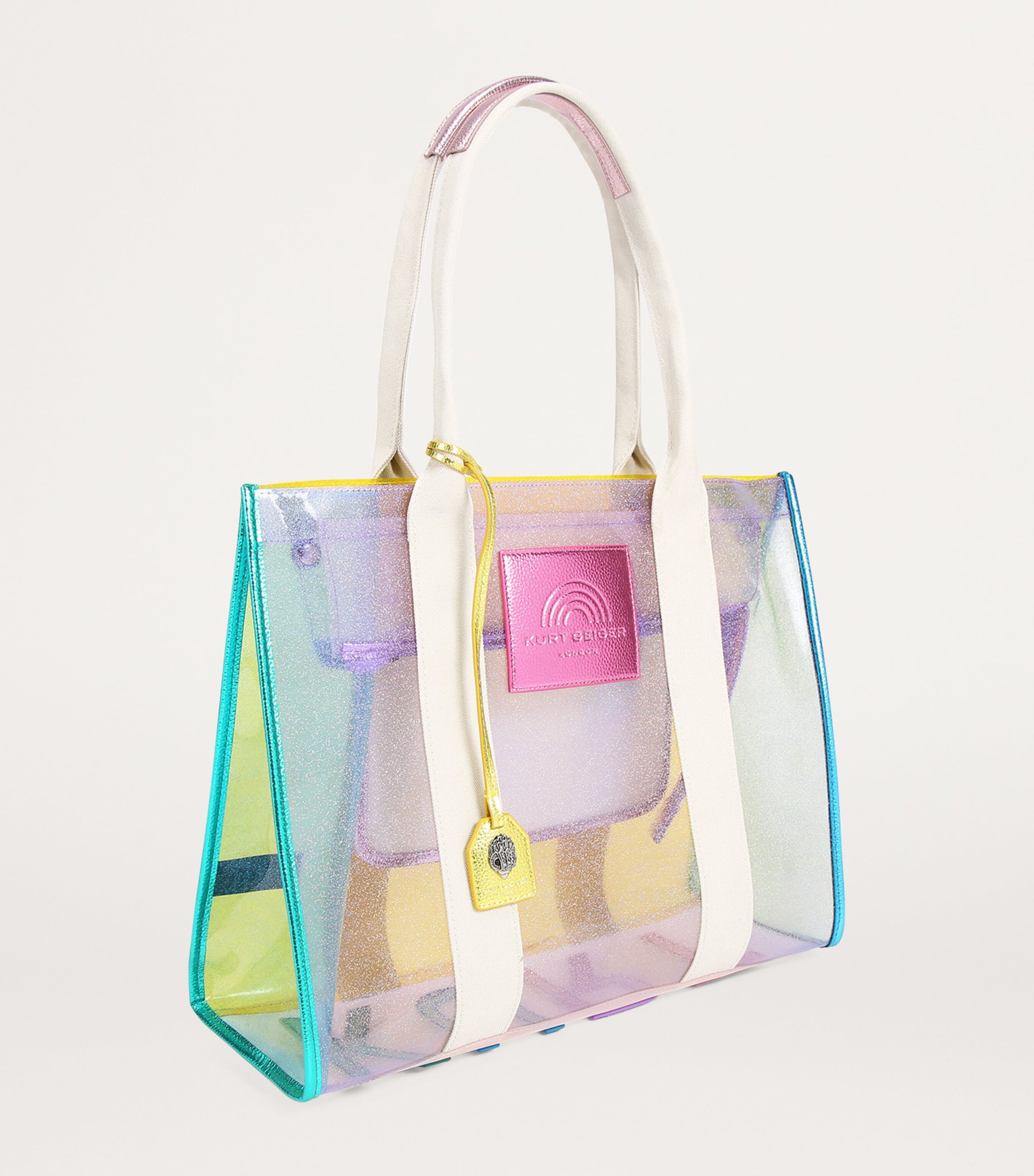 Kurt Geiger London Vinyl Southbank Tote Bag Mult/other Image 3