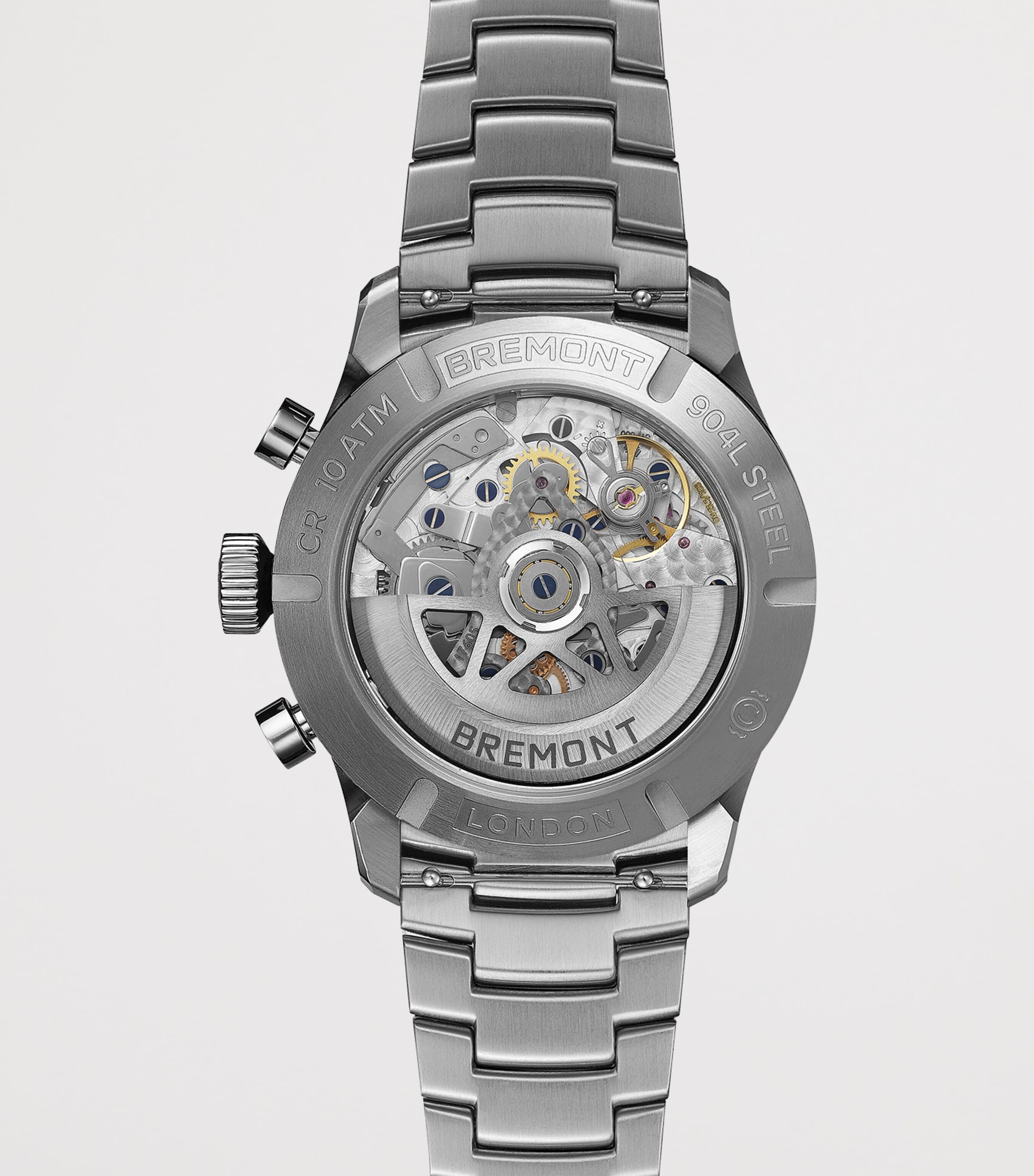 Bremont Titanium Altitude Chronograph GMT Watch 42mm Blue Image 3