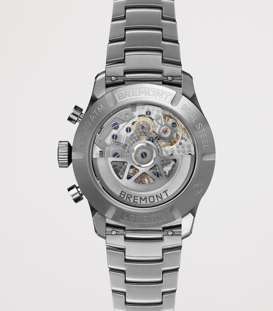 Bremont Titanium Altitude Chronograph GMT Watch 42mm Blue Image 3