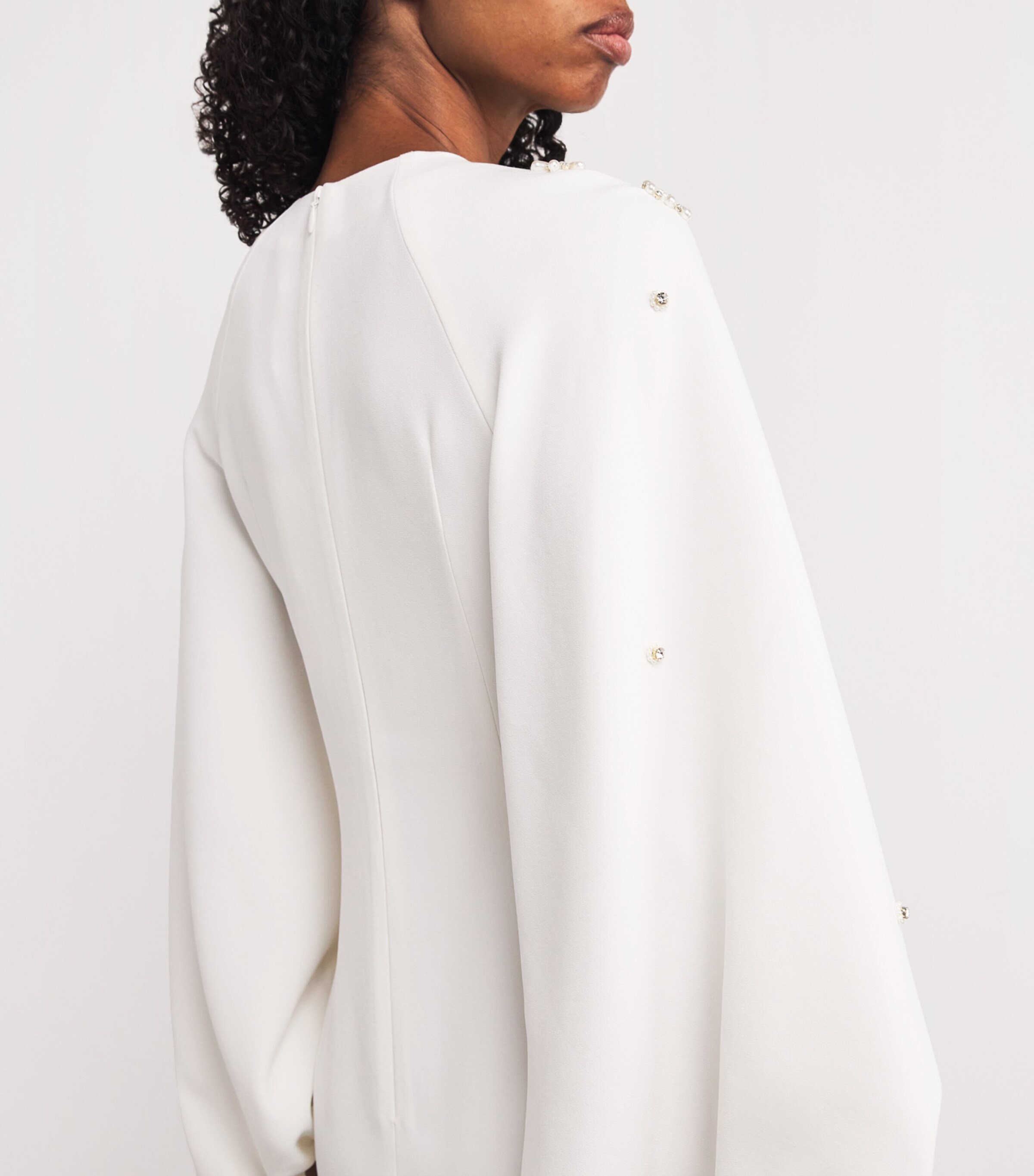 Crystal Sondra Maxi Dress WHITE Image 6