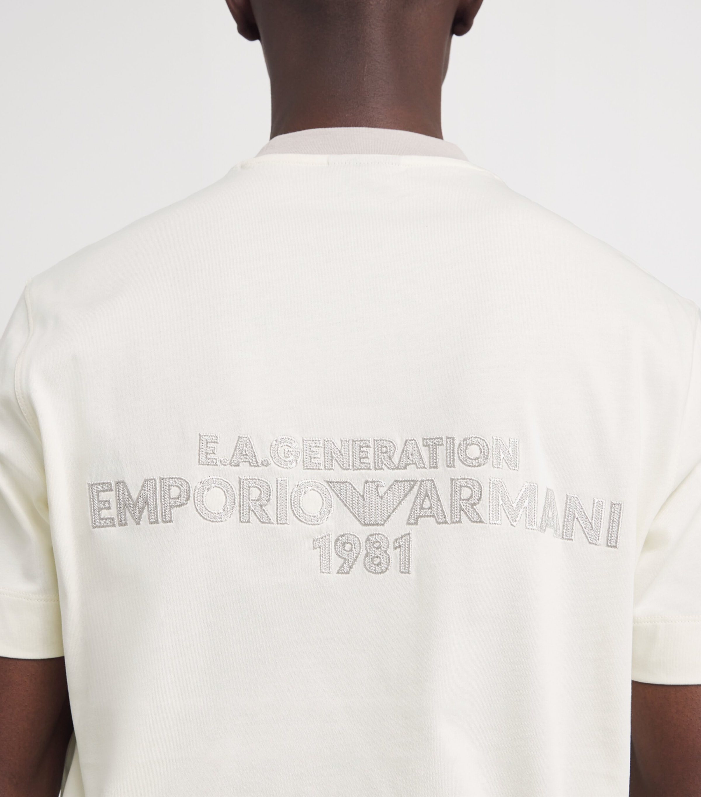 Cotton Logo T-Shirt U1055 Image 6