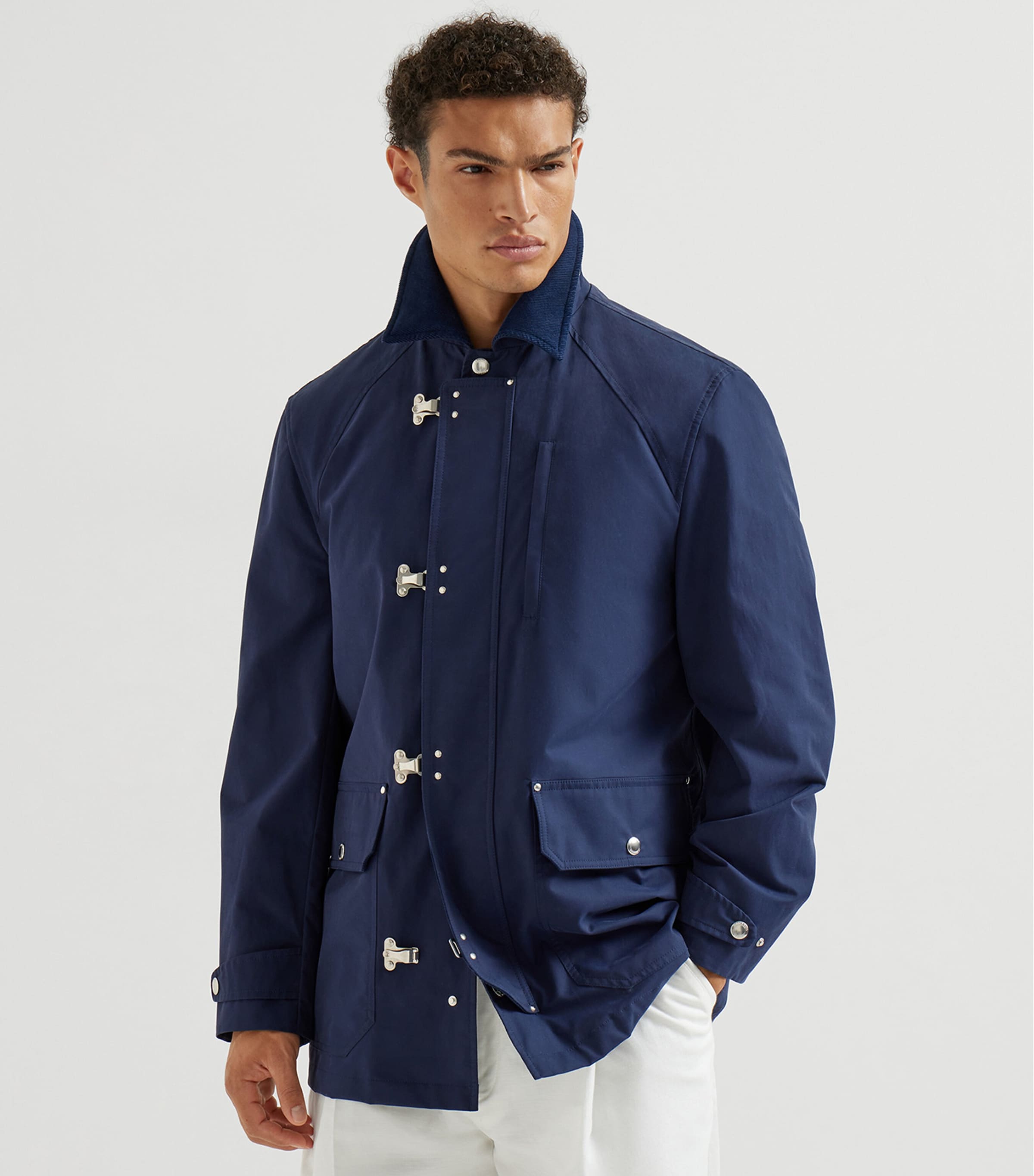 Cotton-Blend Water-Resistant Jacket CCG52 Image 5