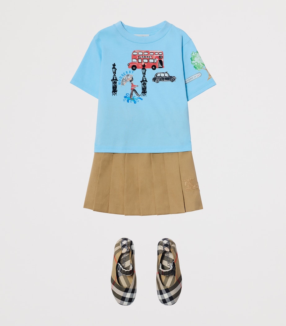 Cotton London T-Shirt (6-24 Months) AZURE BLUE Image 3