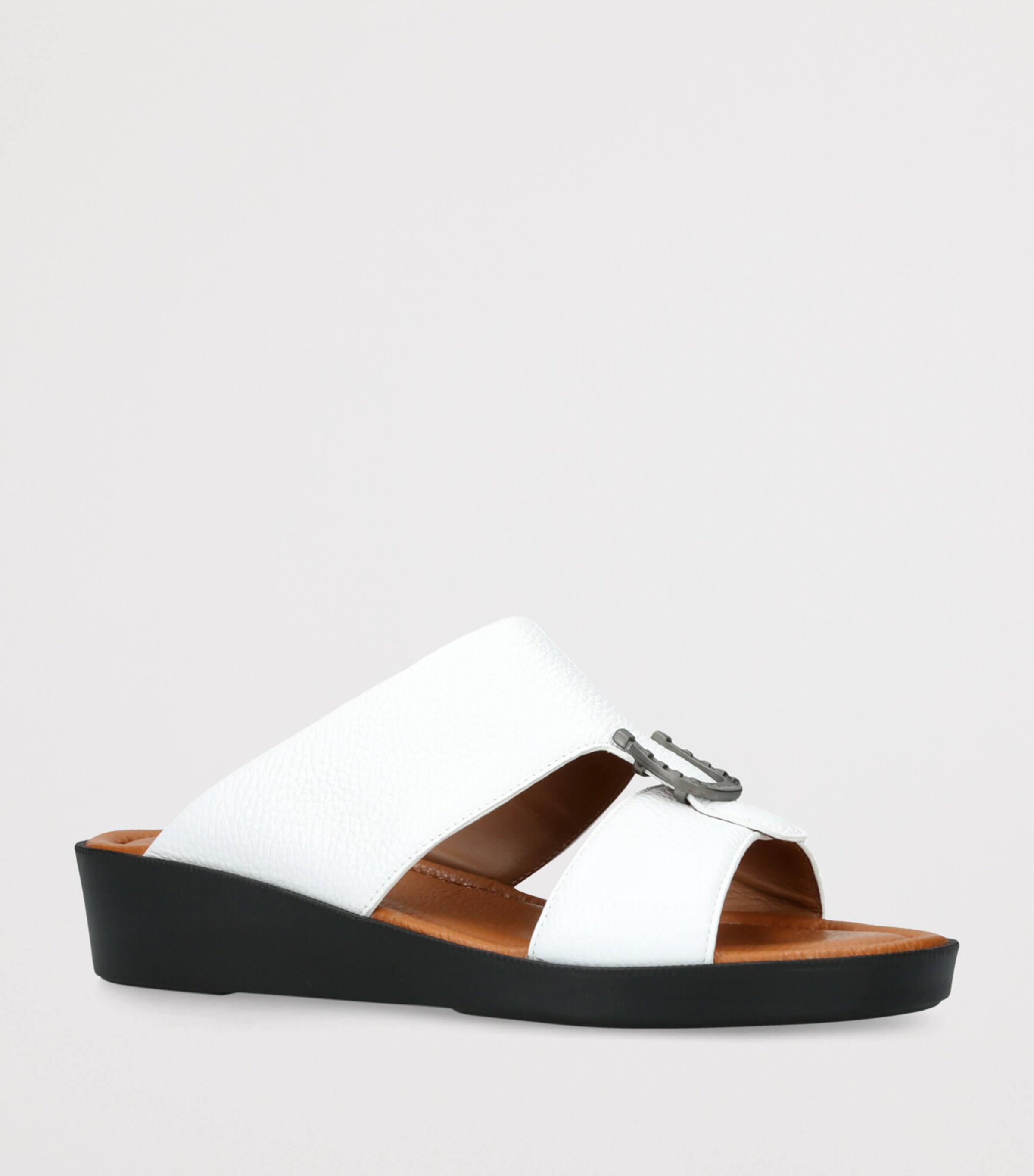 Brotini Leather Adria Sandals White Image 3