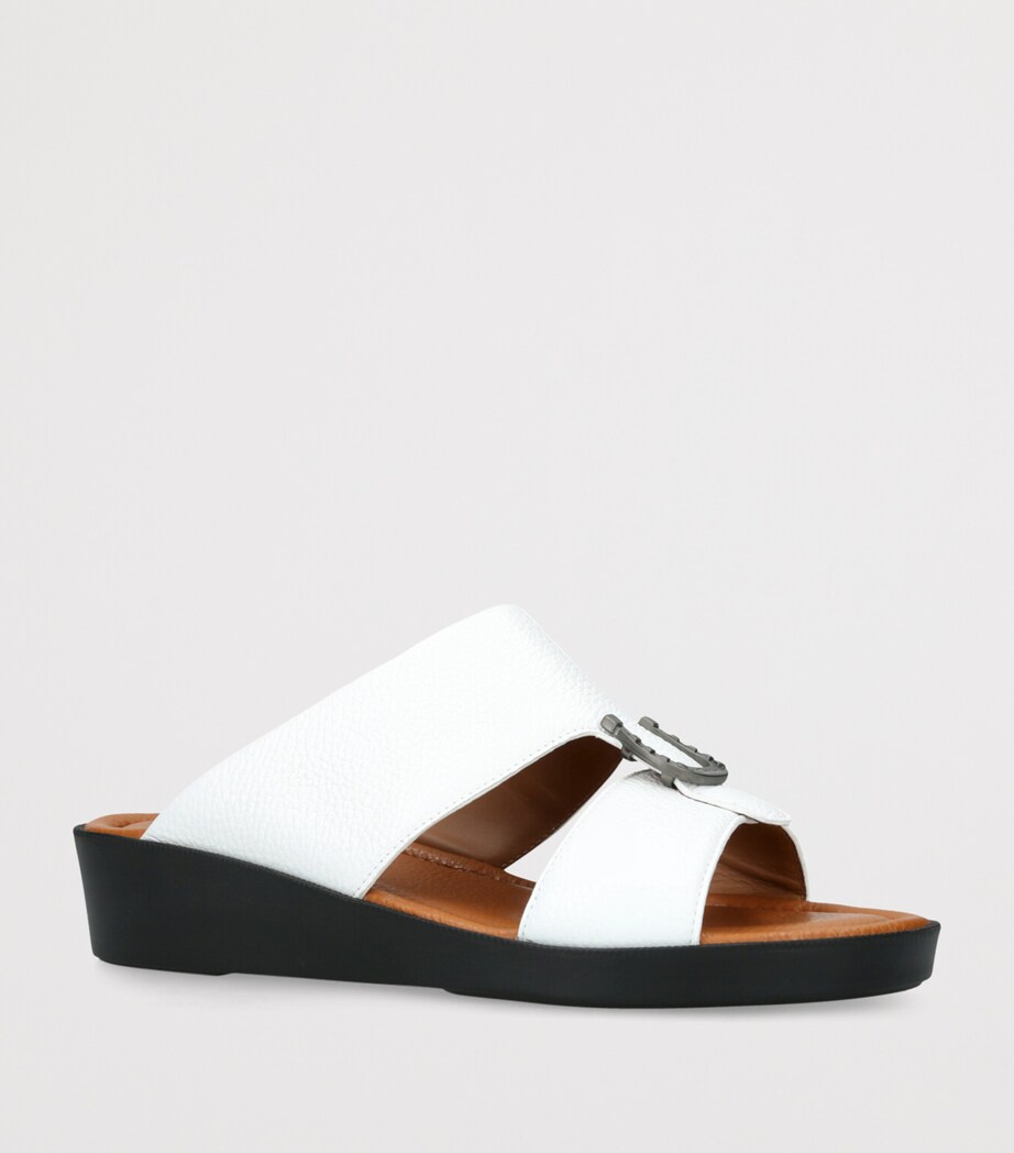 Brotini Leather Adria Sandals White Image 3