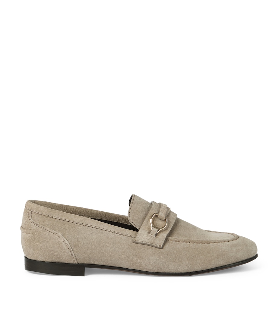 Brunello Cucinelli Suede Horsebit Loafers Image 1