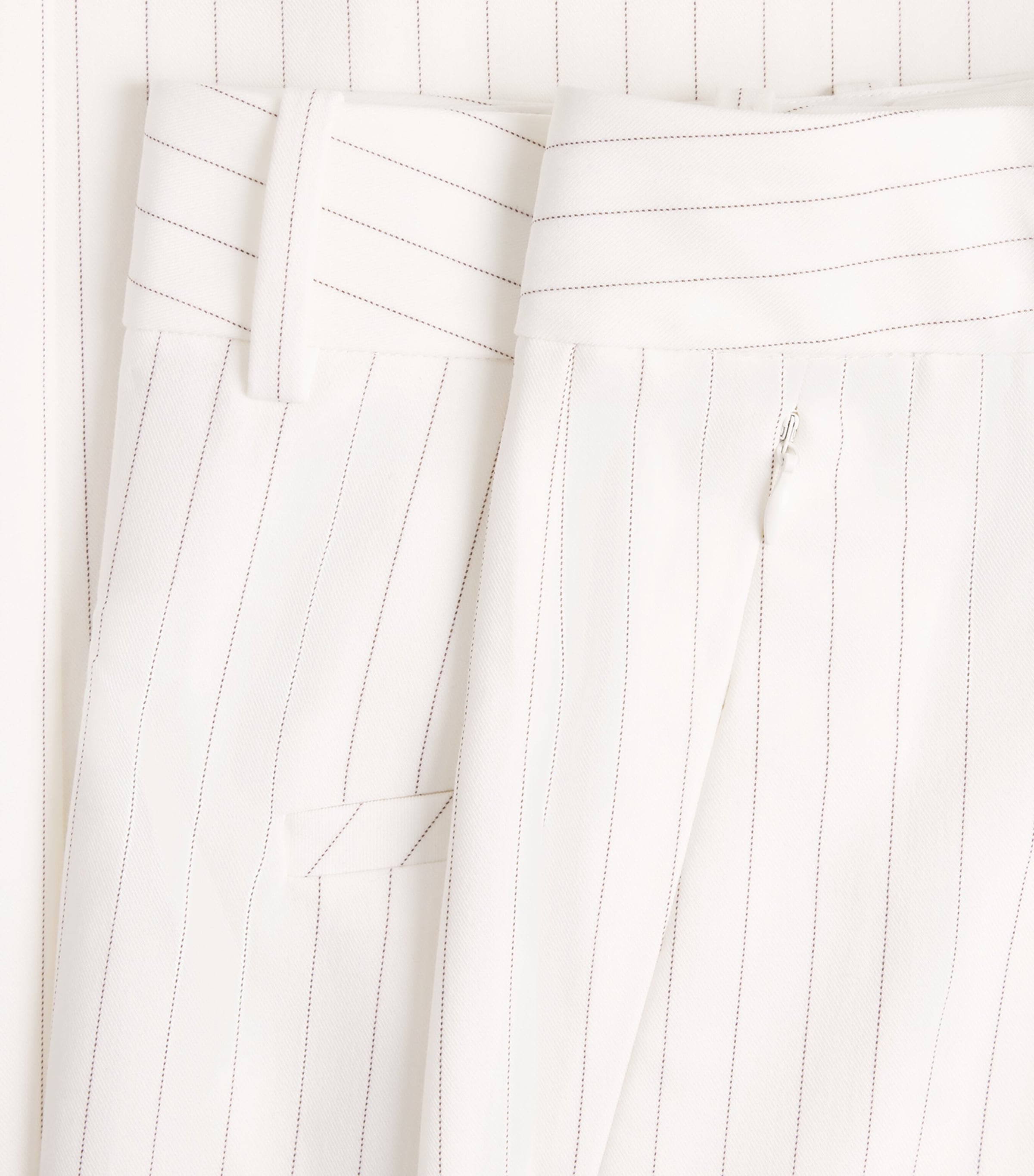 Stripe Essential Suiting Trousers CHESTNUT PIN STRIPE Image 5