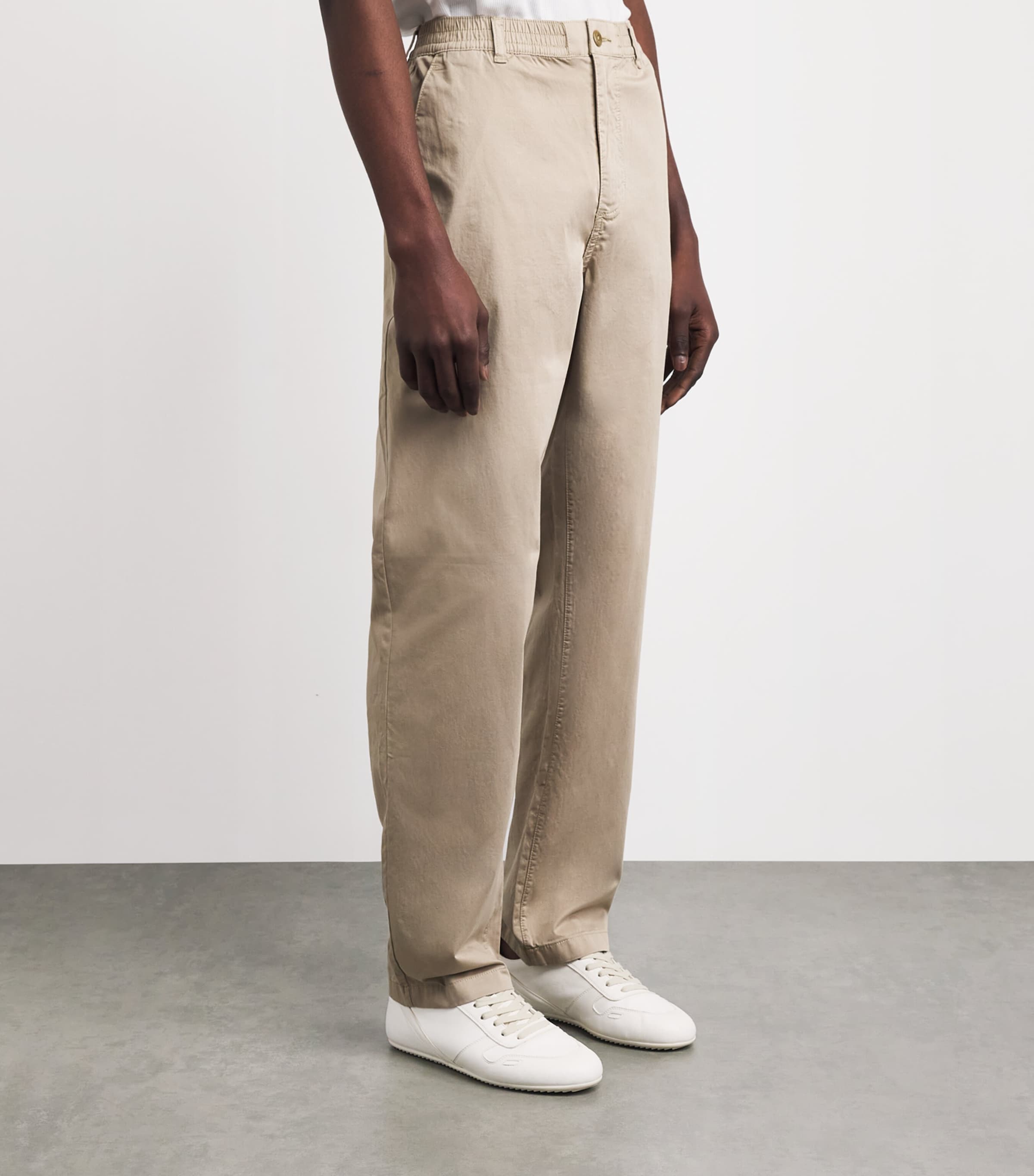 PAIGE Mens Eberton Chinos Khaki Image 4