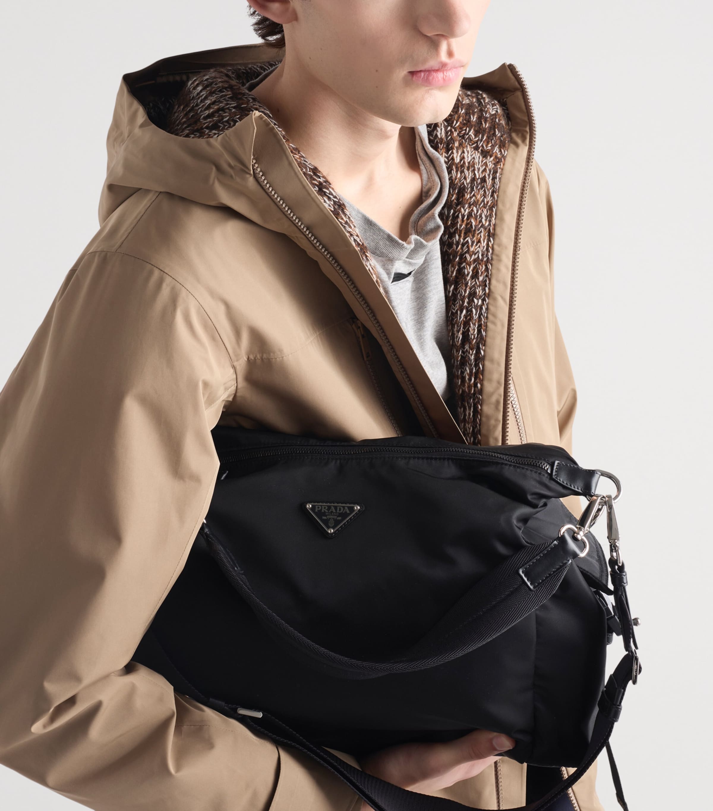 Technical Hooded Jacket F0241 Image 4