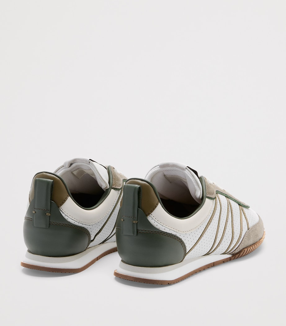 Dunhill Leather Dunhillian Runner Sneakers Image 3