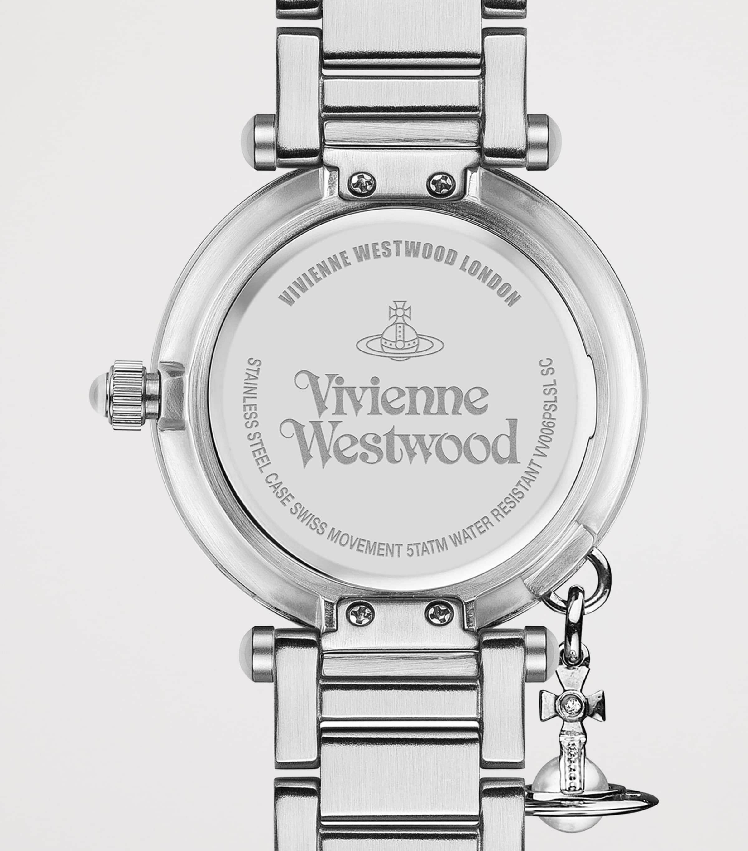 Vivienne Westwood Stainless Steel Mother Orb Watch 32mm