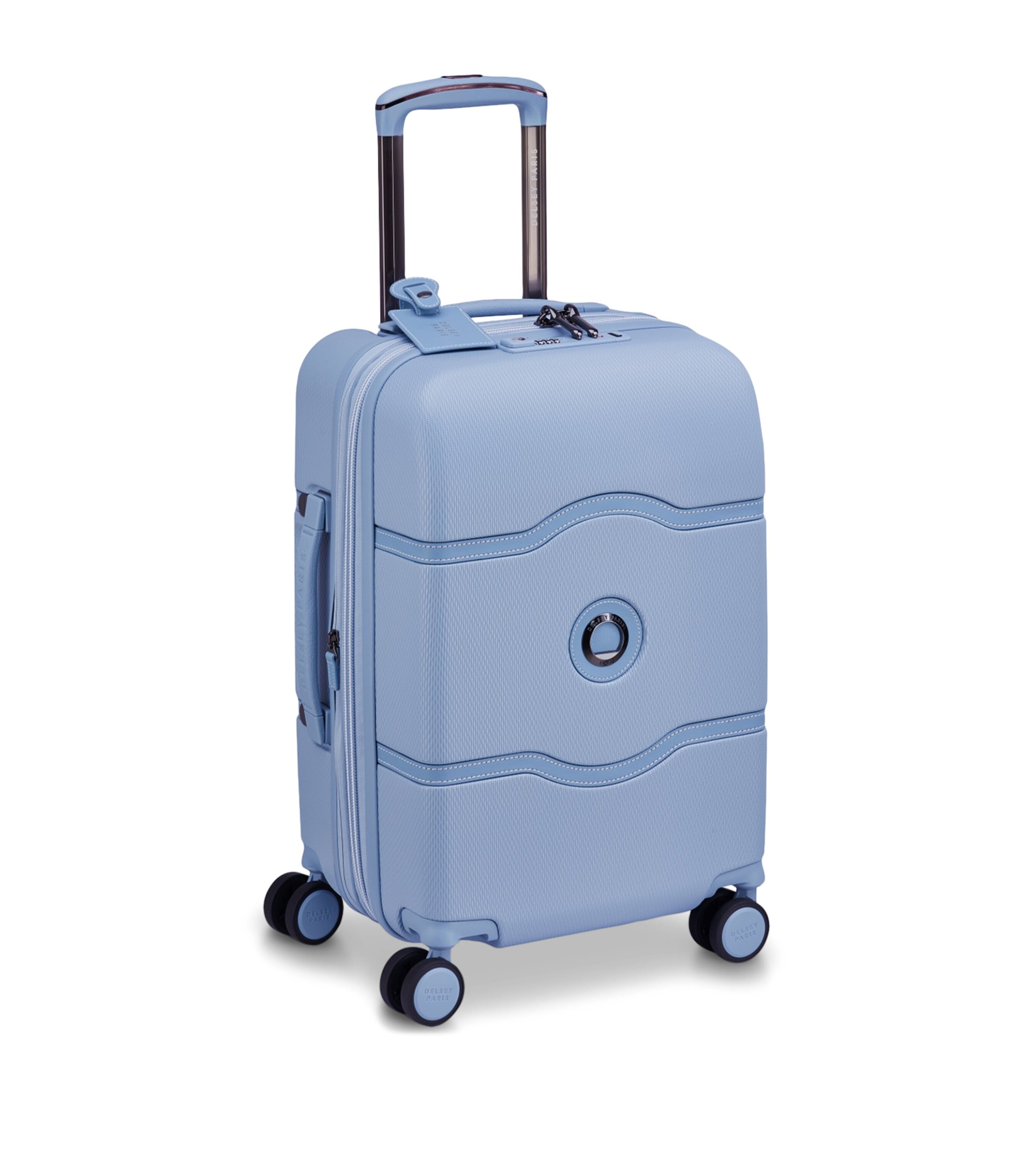 Delsey Chatelet Air 2.0 Hard Cabin Suitcase (55cm) Light Blue Image 3
