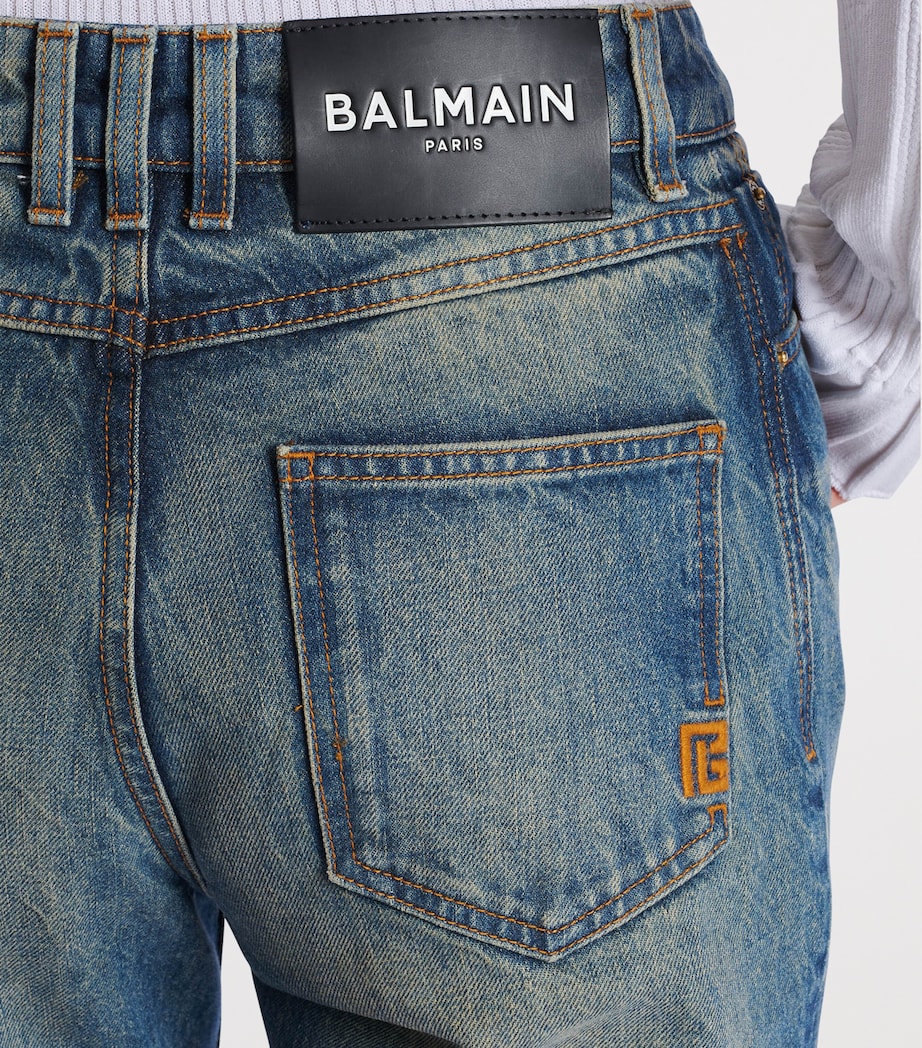 Faded Flared Jeans 6AW BLEU JEAN D+LAV+ Image 7