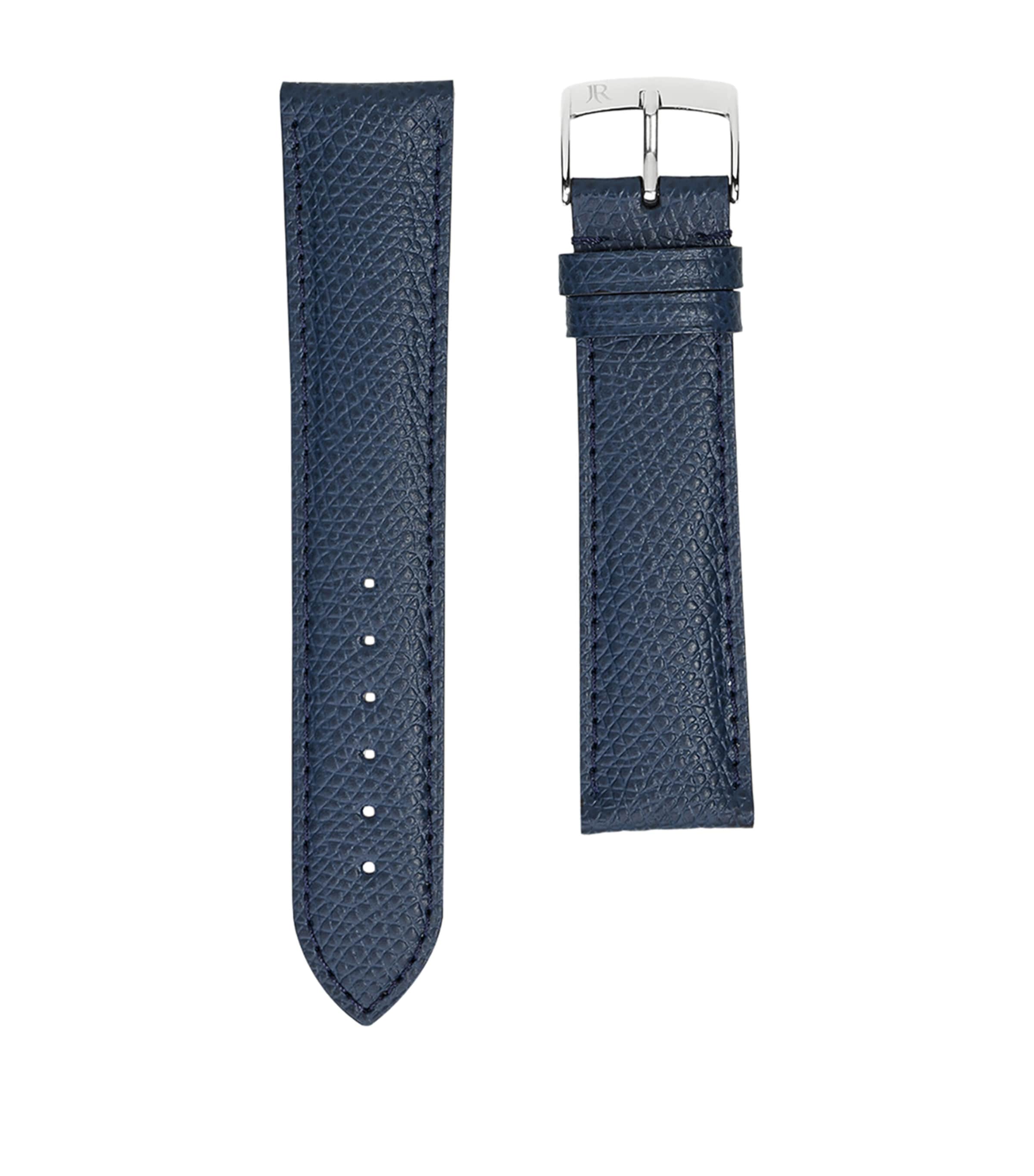 Jean Rousseau Leather Classic 3.5 Watch Strap (18mm) Blue Image 1