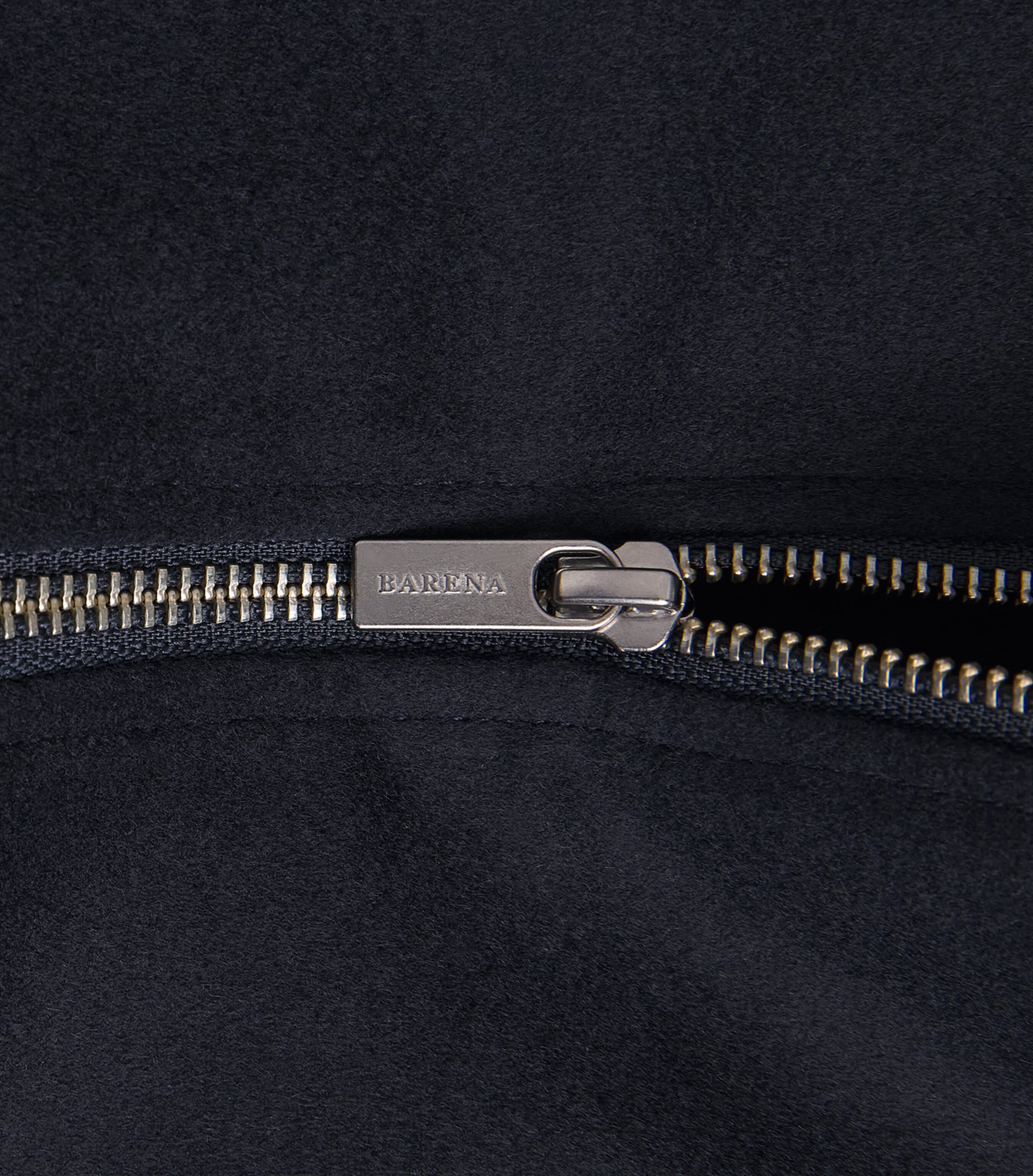 Cashmere Bomber Jacket 170NAVY Image 6