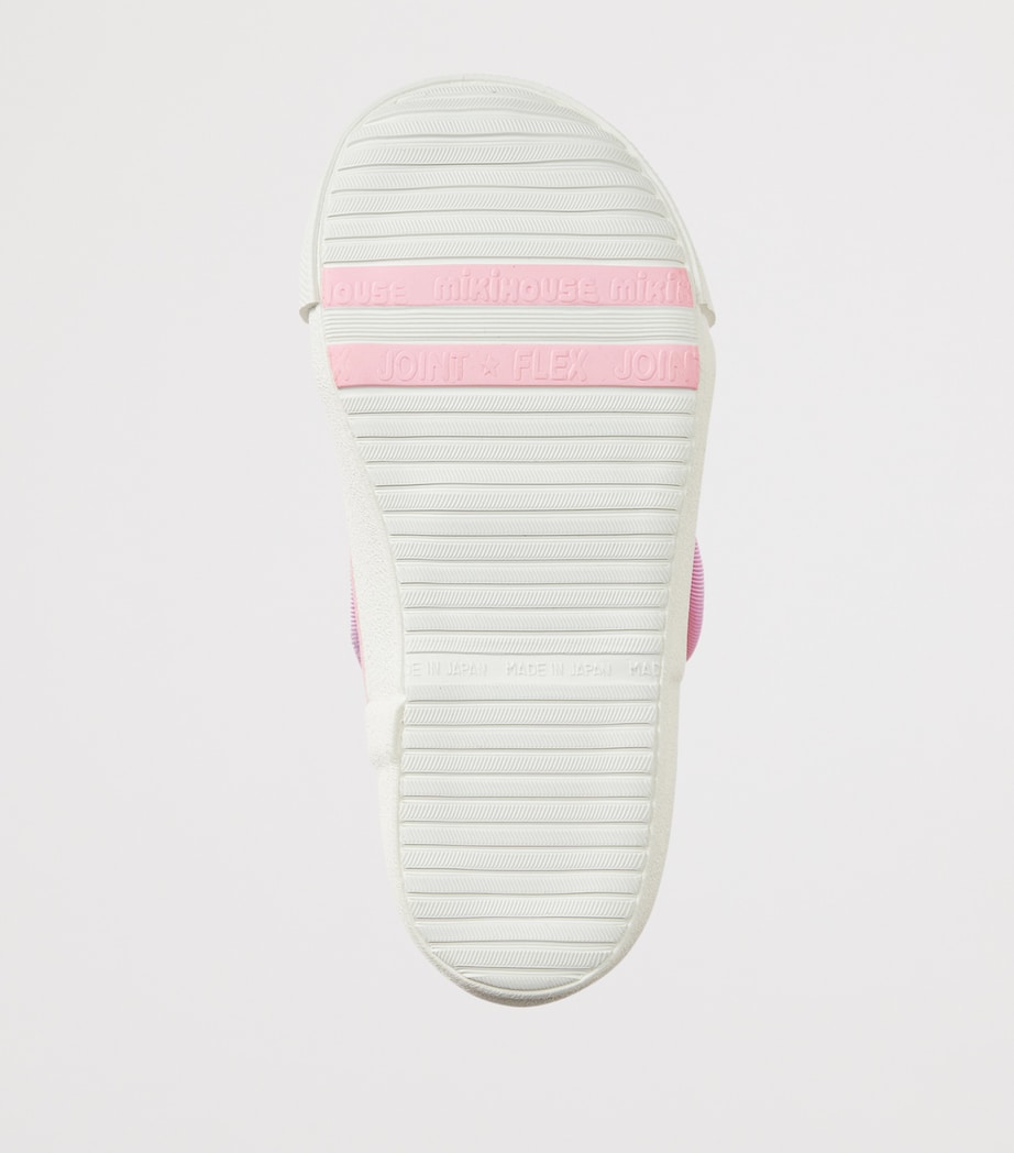 Miki House Embroidered Velcro Sneakers Image 3