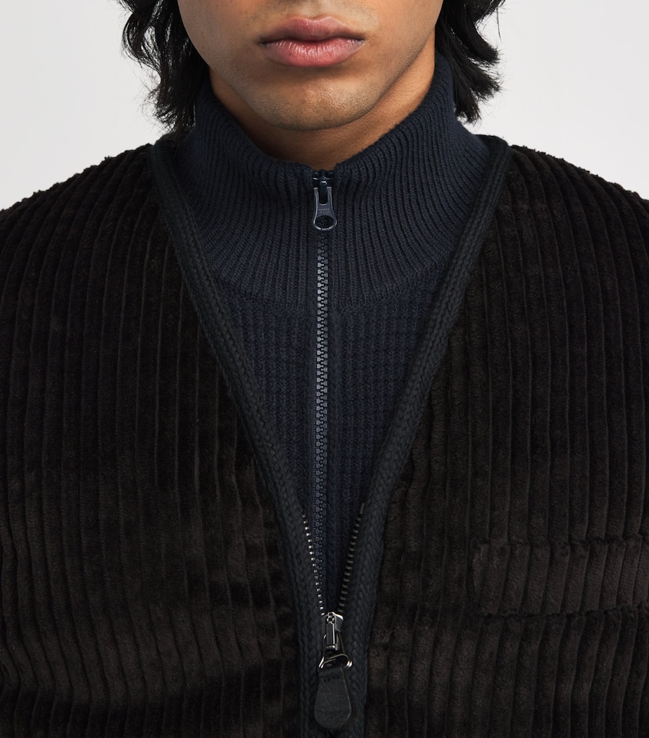 GHOST PIECE Virgin Wool Cardigan V0020 Image 6