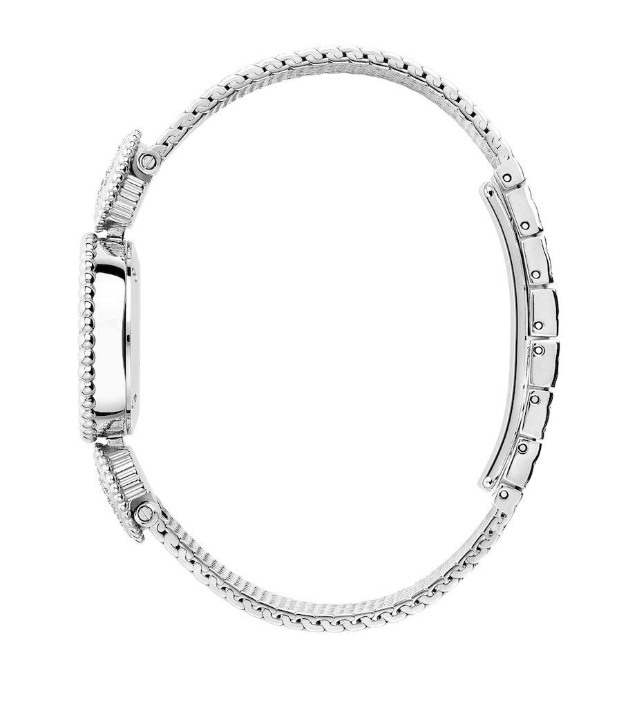Boucheron Steel and Diamond Serpent Bohème Watch 23mm White Image 2