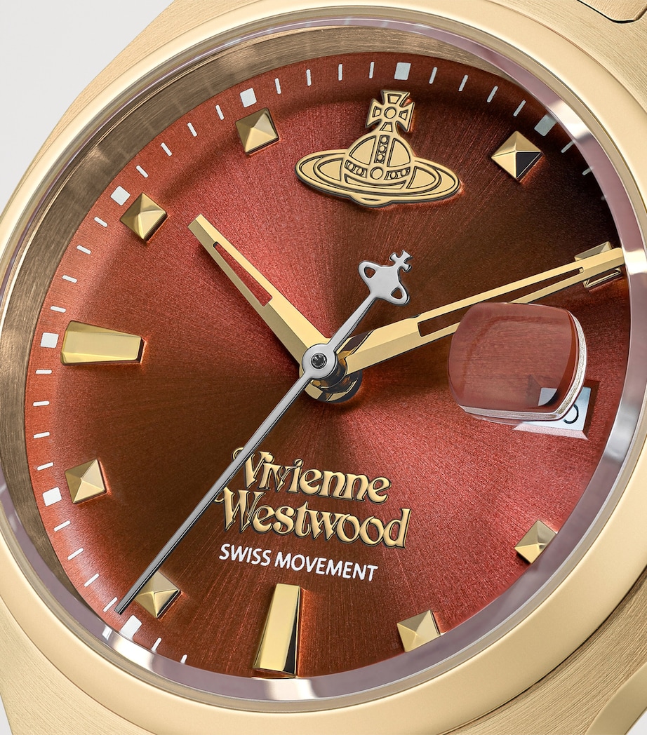 Stainless Steel Little Camberwell Watch 29mm GOLD RED Image 6