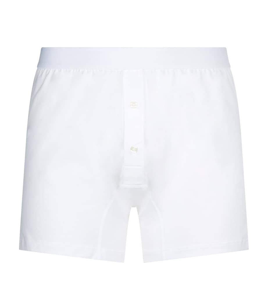 Two-Button Boxer Briefs WHAA - WHITE Image 1