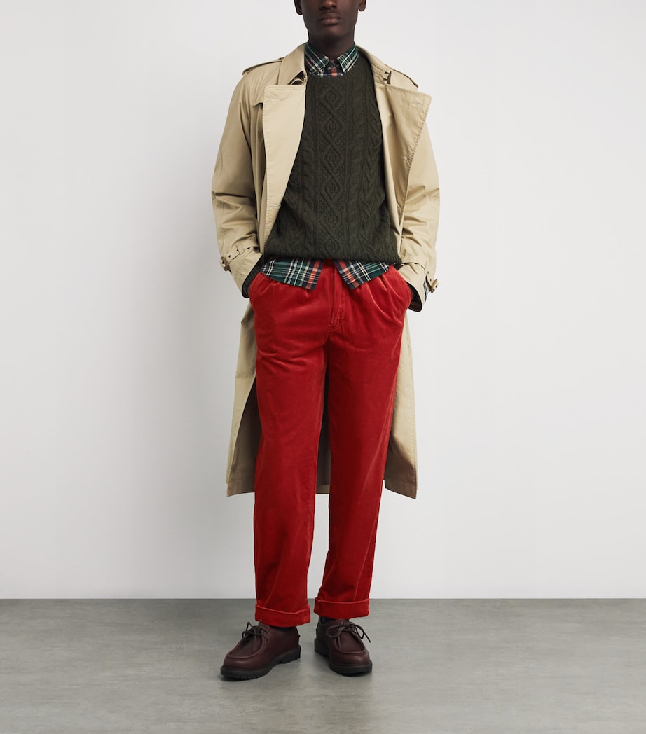 Corduroy Whitman Trousers RED Image 2
