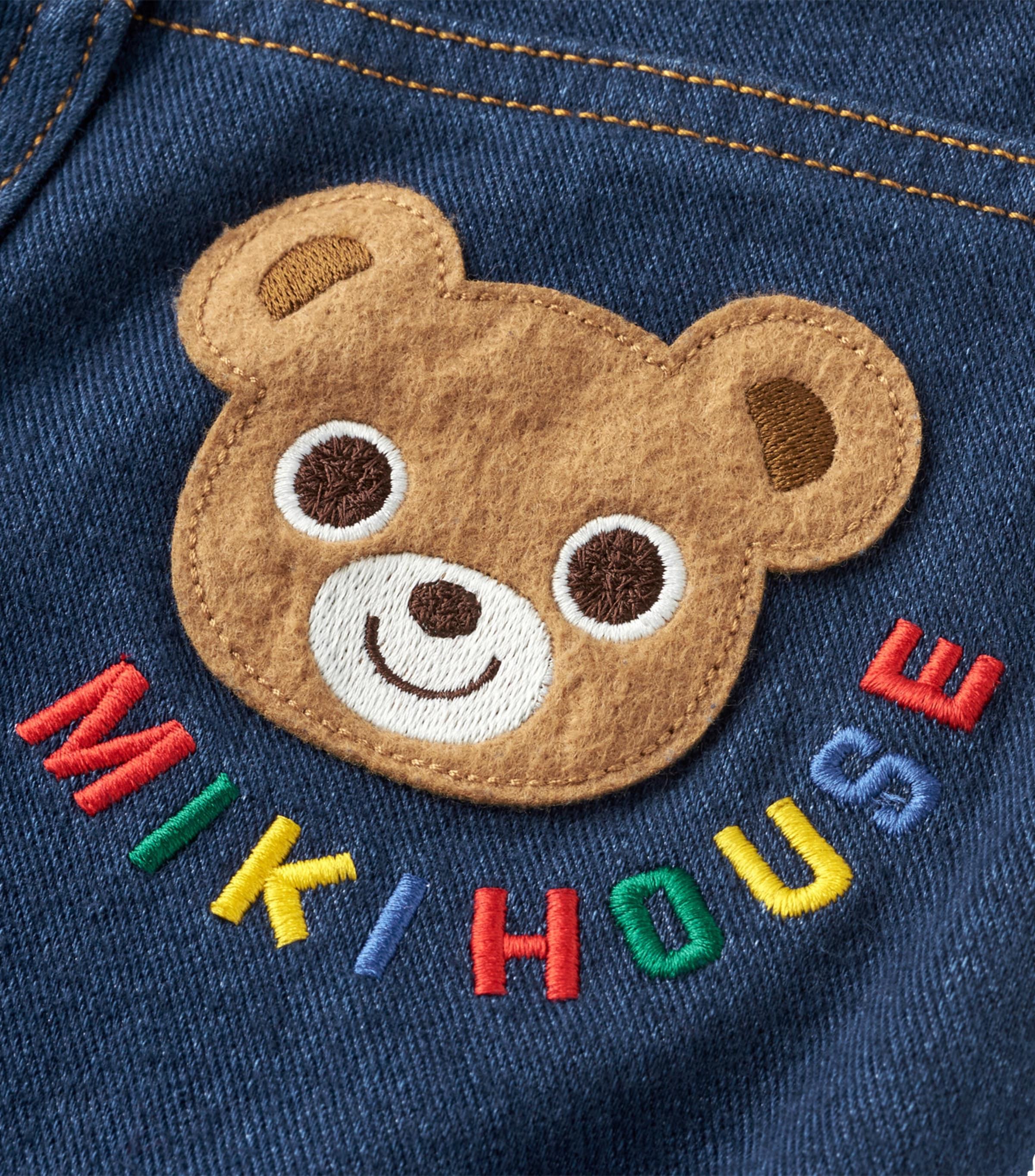 Embroidered Bear Jeans (2-7 Years) 33 Image 6
