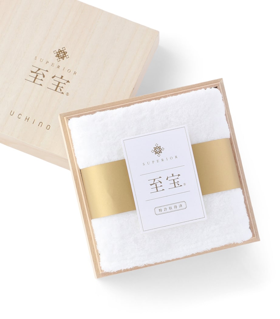 Cotton Superior Bath Towel (75cm x 150cm) WHITE Image 2