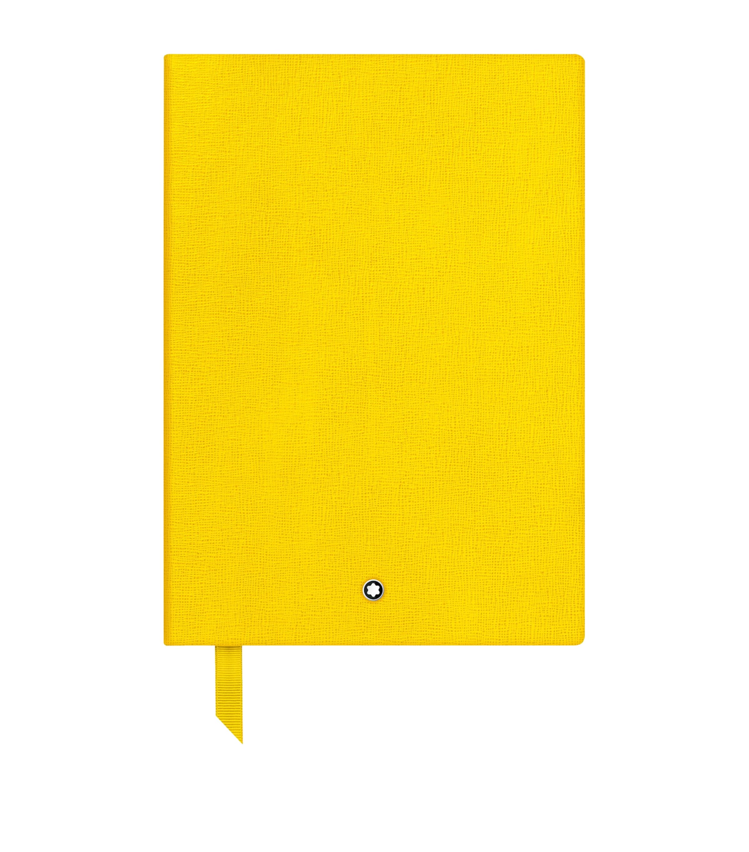 Montblanc Leather Notebook #146 In Yellow