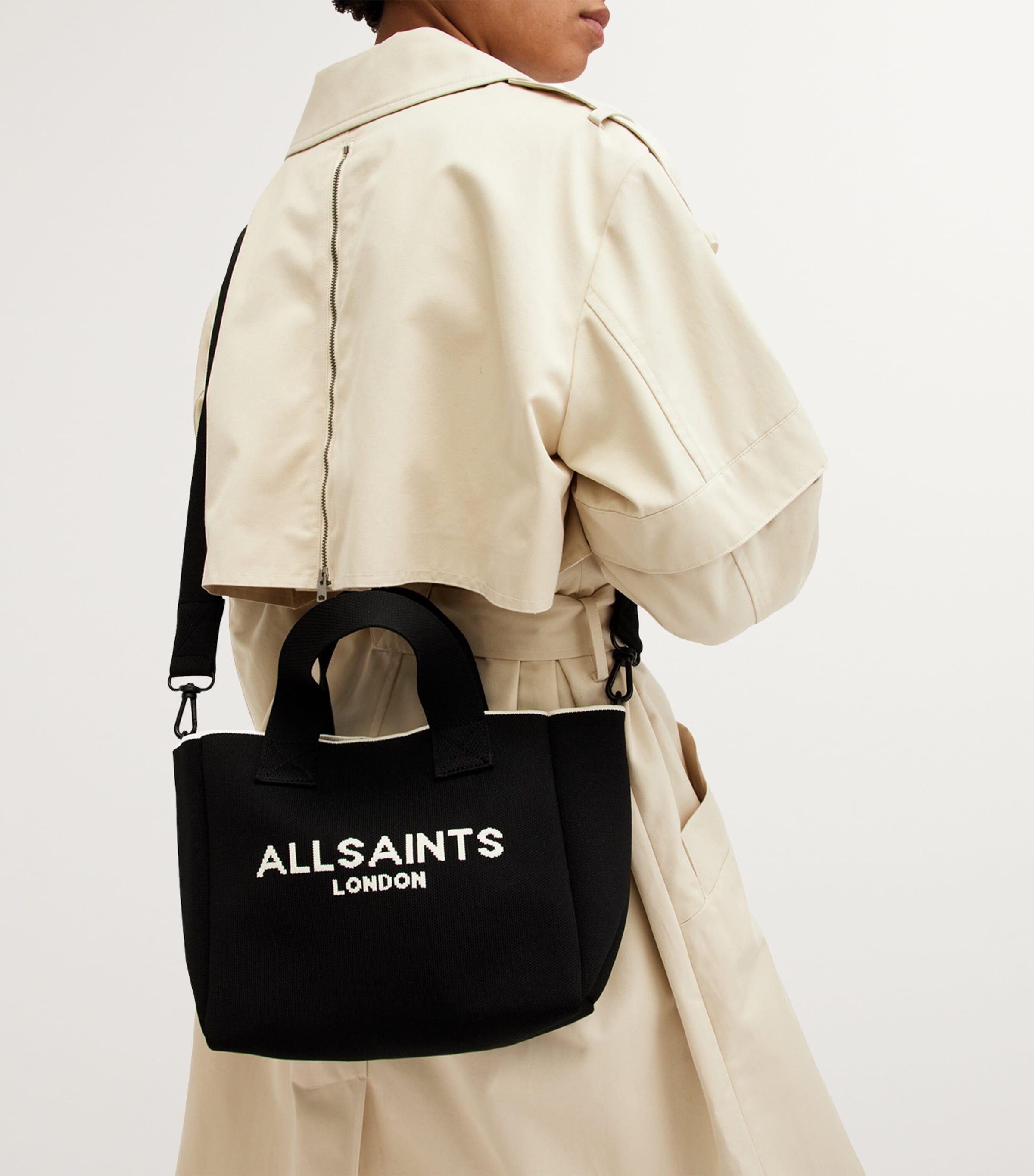 Mini Izzy tote Bag BLACK Image 4