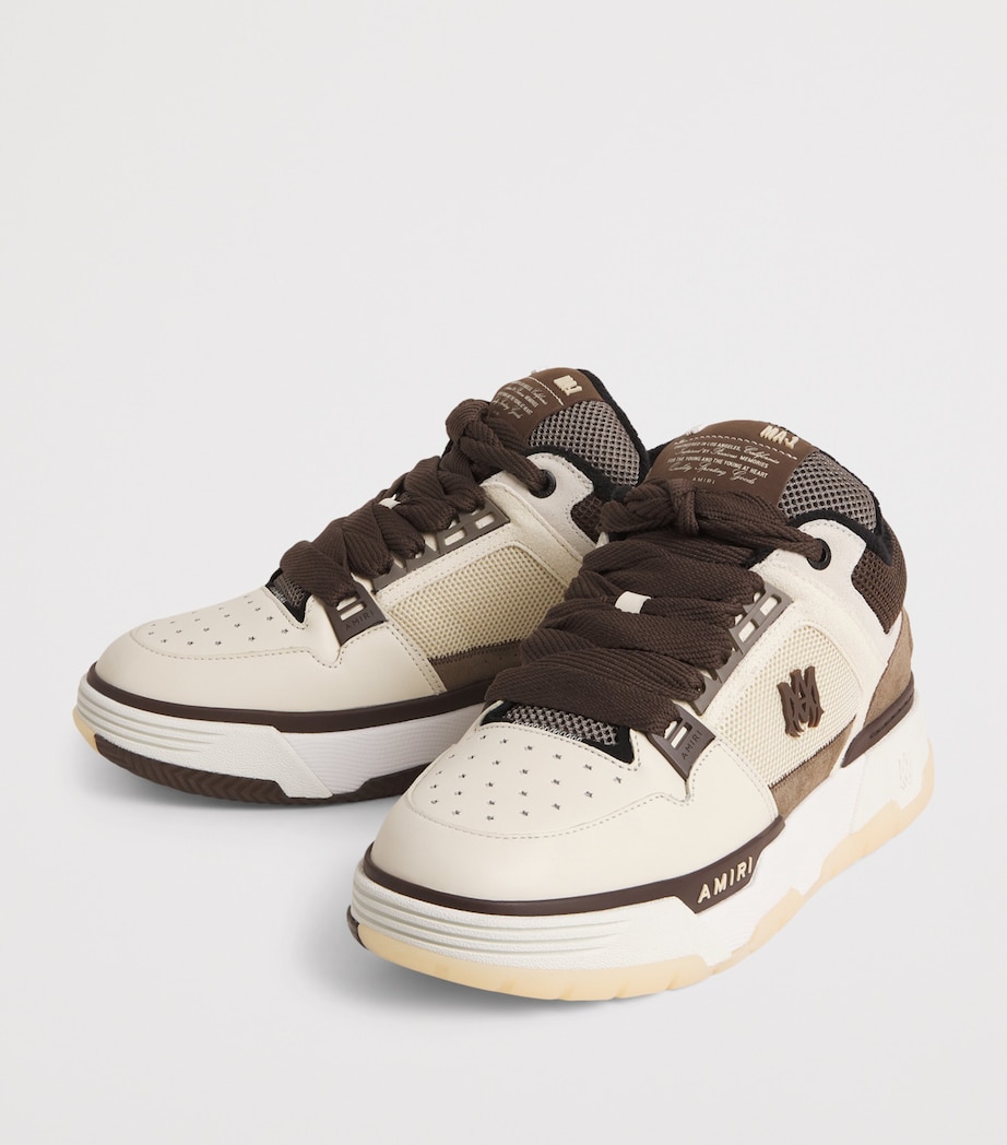 AMIRI Leather MA-1 Sneakers Brown Image 3