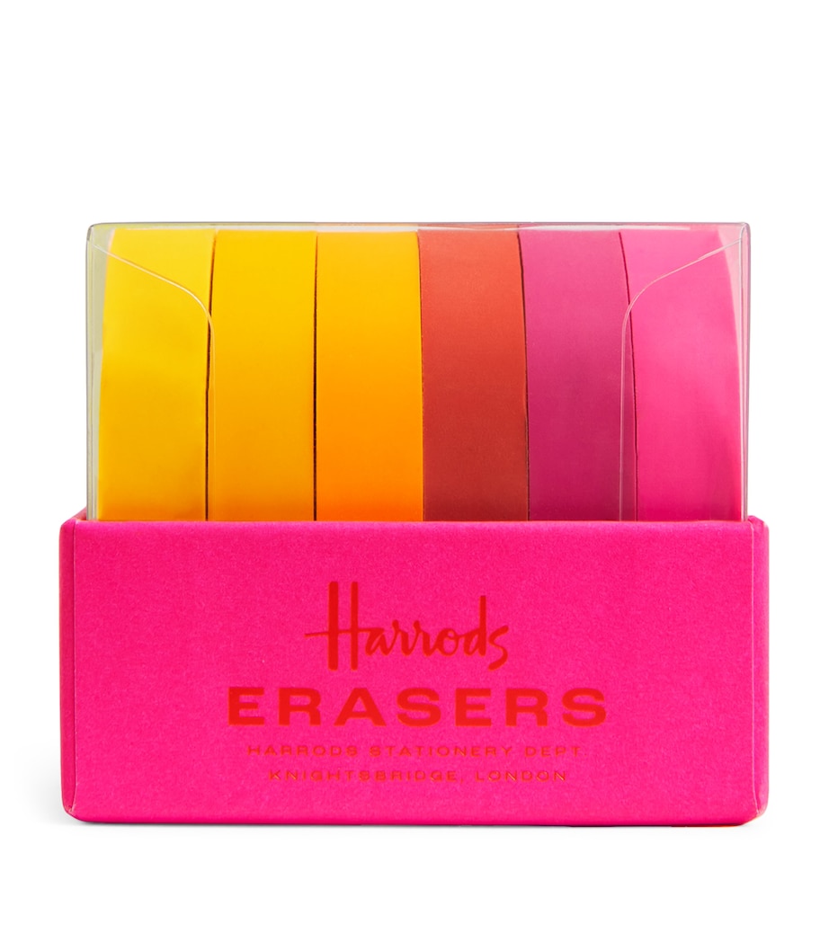 No Mistakes Erasers (Set of 6) PINK Image 1