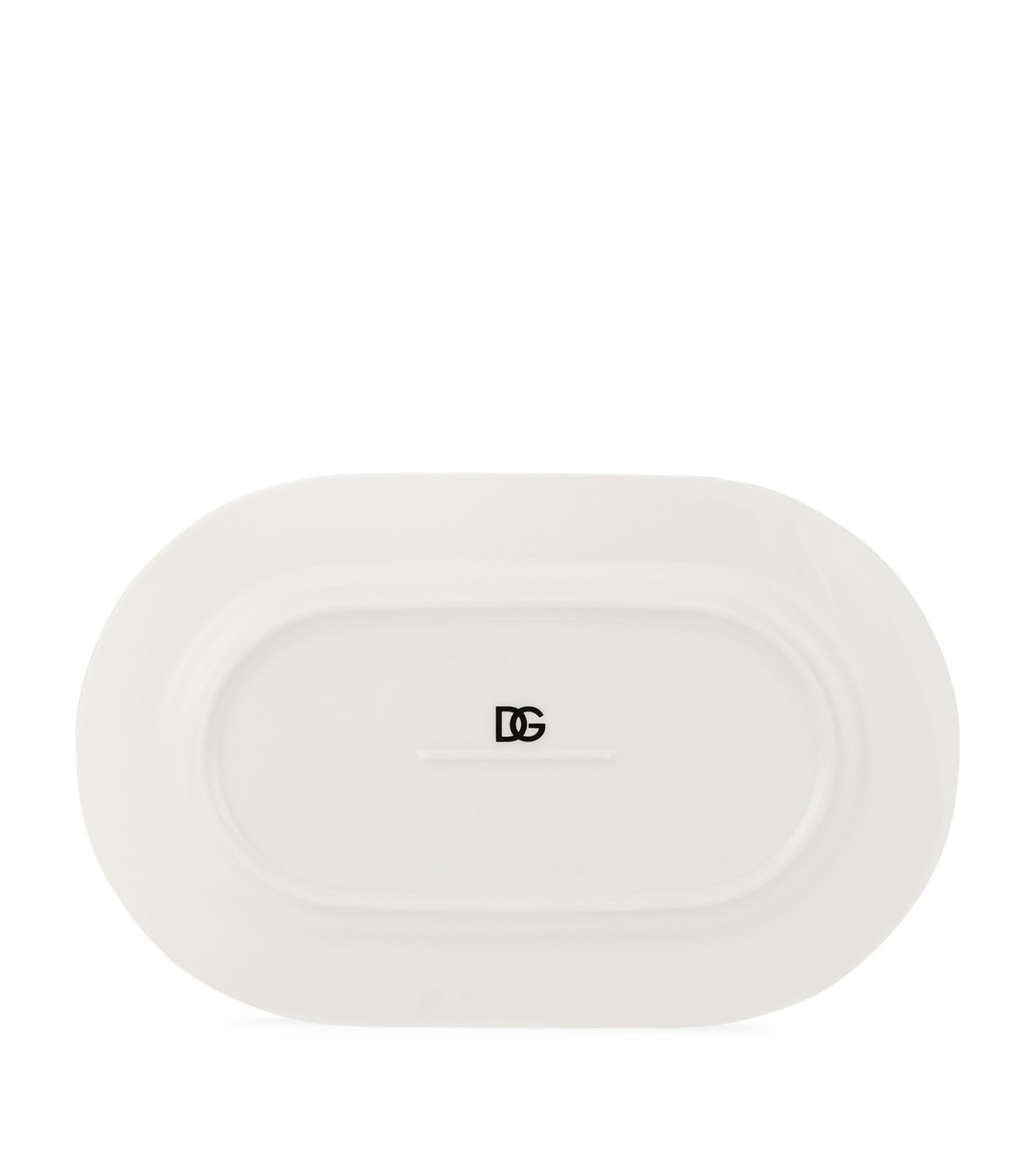 Porcelain DG Serving Plate (45.5cm) U0082-DG LOGO BORDO Image 3