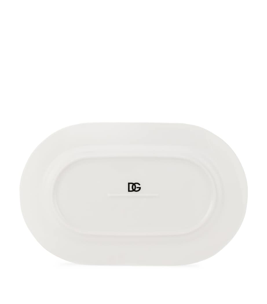 Porcelain DG Serving Plate (45.5cm) U0082-DG LOGO BORDO Image 3