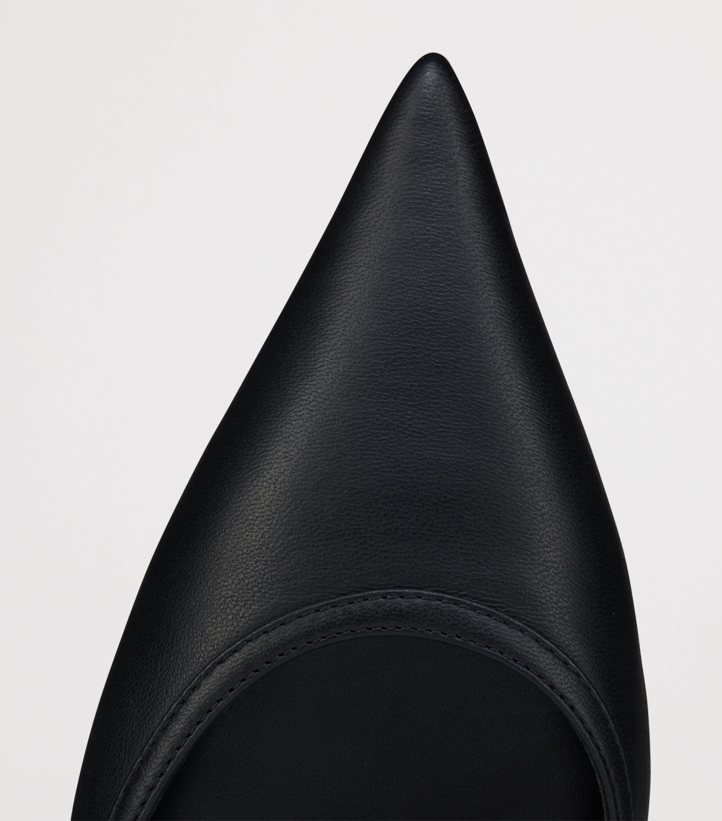 Miss Z Sling Nappa Leather Slingback Pumps 60 B439 Image 4