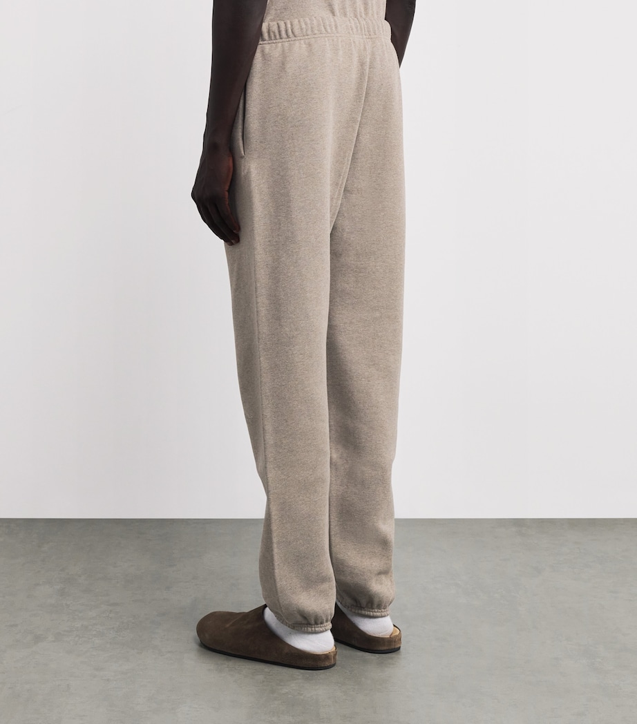 Cotton-Blend Logo Sweatpants HOMESTEAD HEATHER Image 4