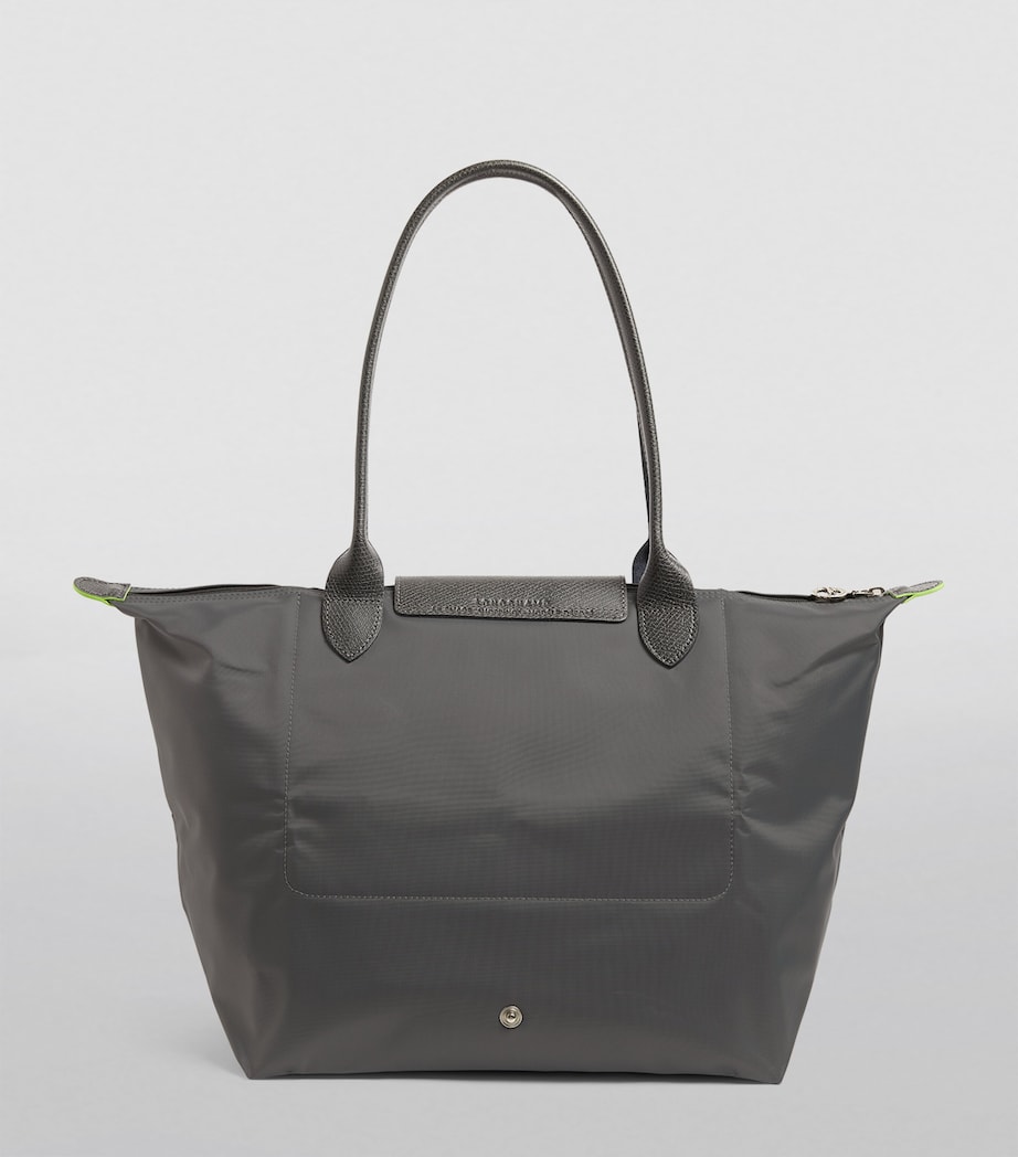 Large Le Pliage Green Tote Bag P66 GRAPHITE Image 4