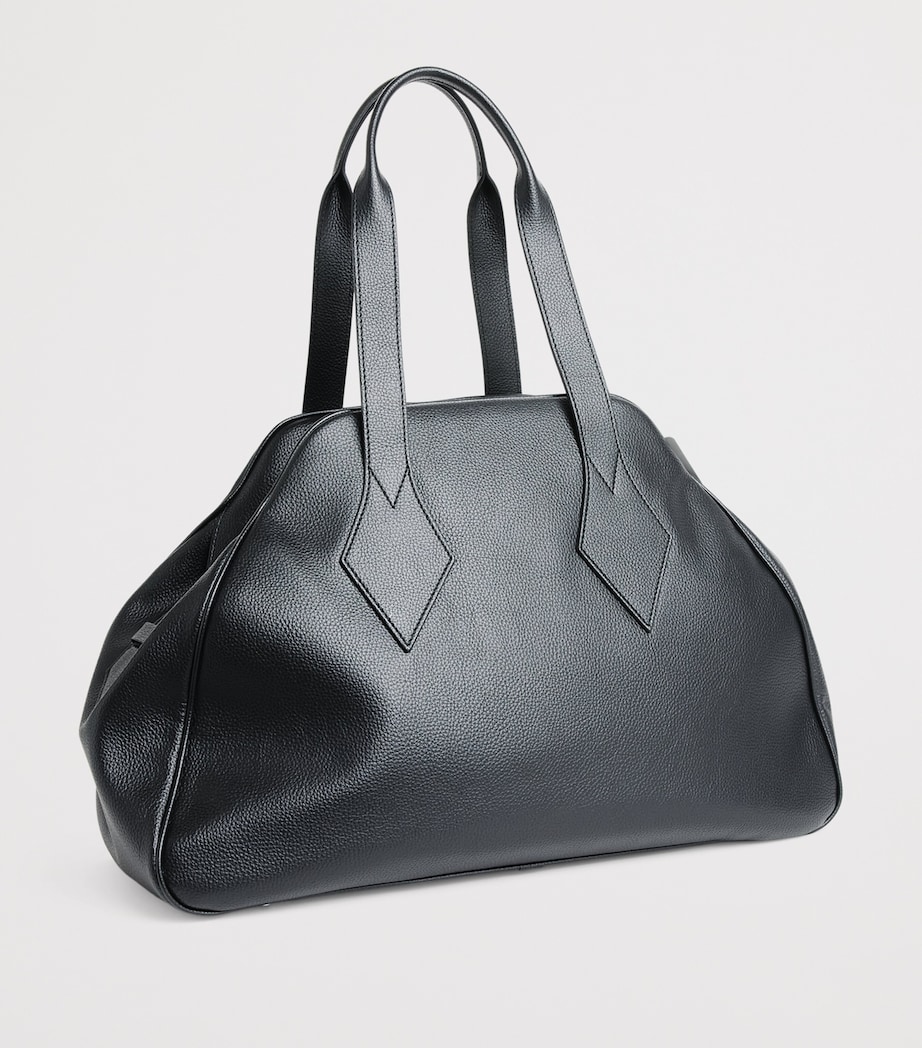 Vivienne Westwood Large Yasmine Top-Handle Bag Black Image 3