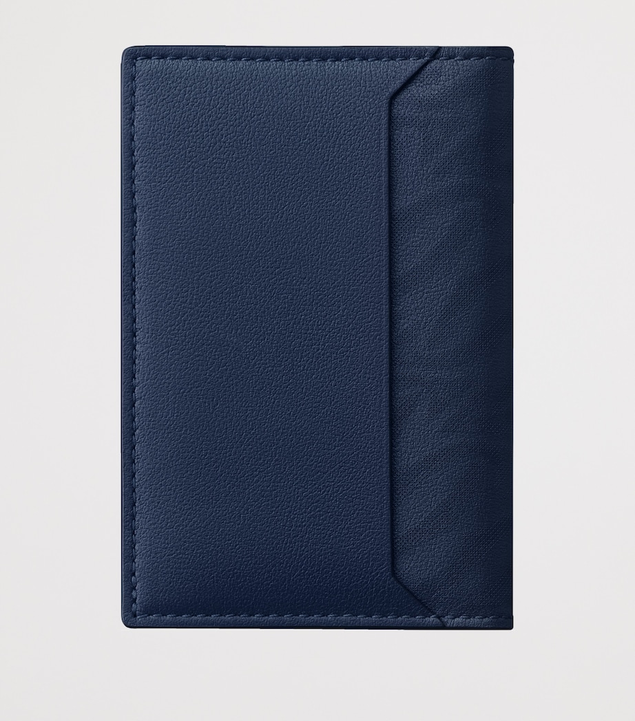 Leather Must de Cartier Card Holder NAVY BLUE Image 2