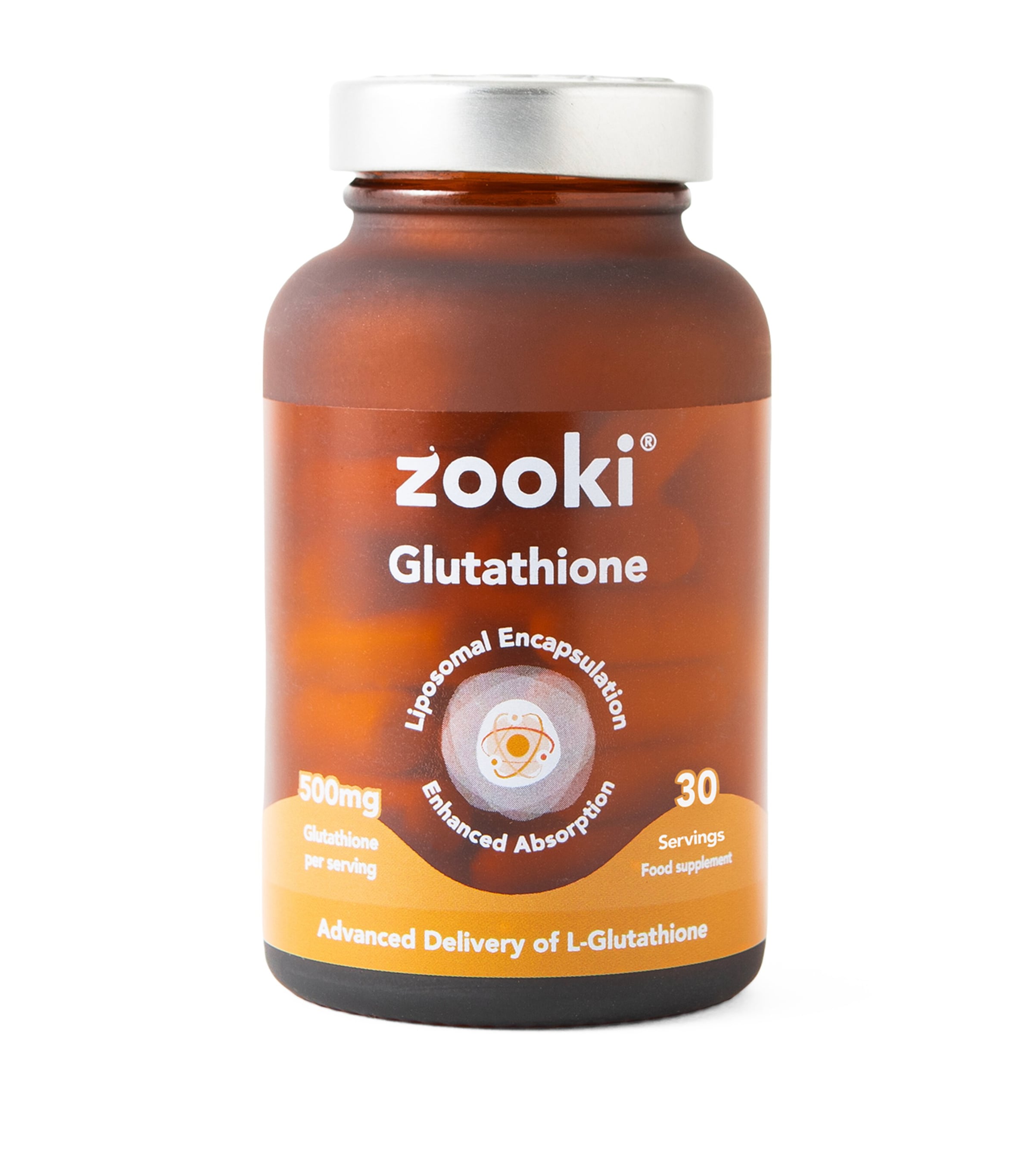 Yourzooki Liposomal Glutathione 500mg Capsules