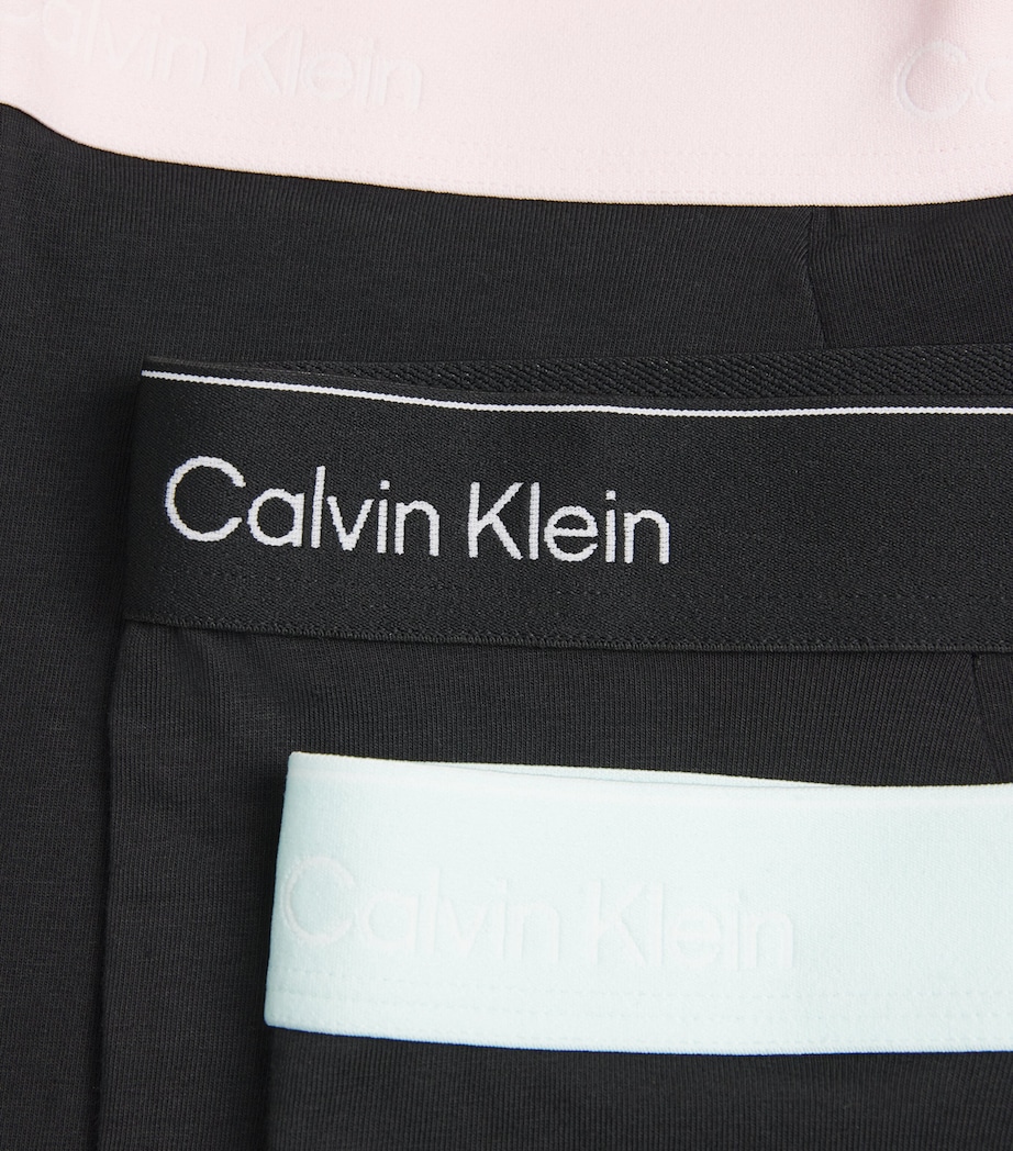 Calvin Klein Mens Cotton Stretch Relaxed Icon Trunks (Pack of 3) Multi Image 5