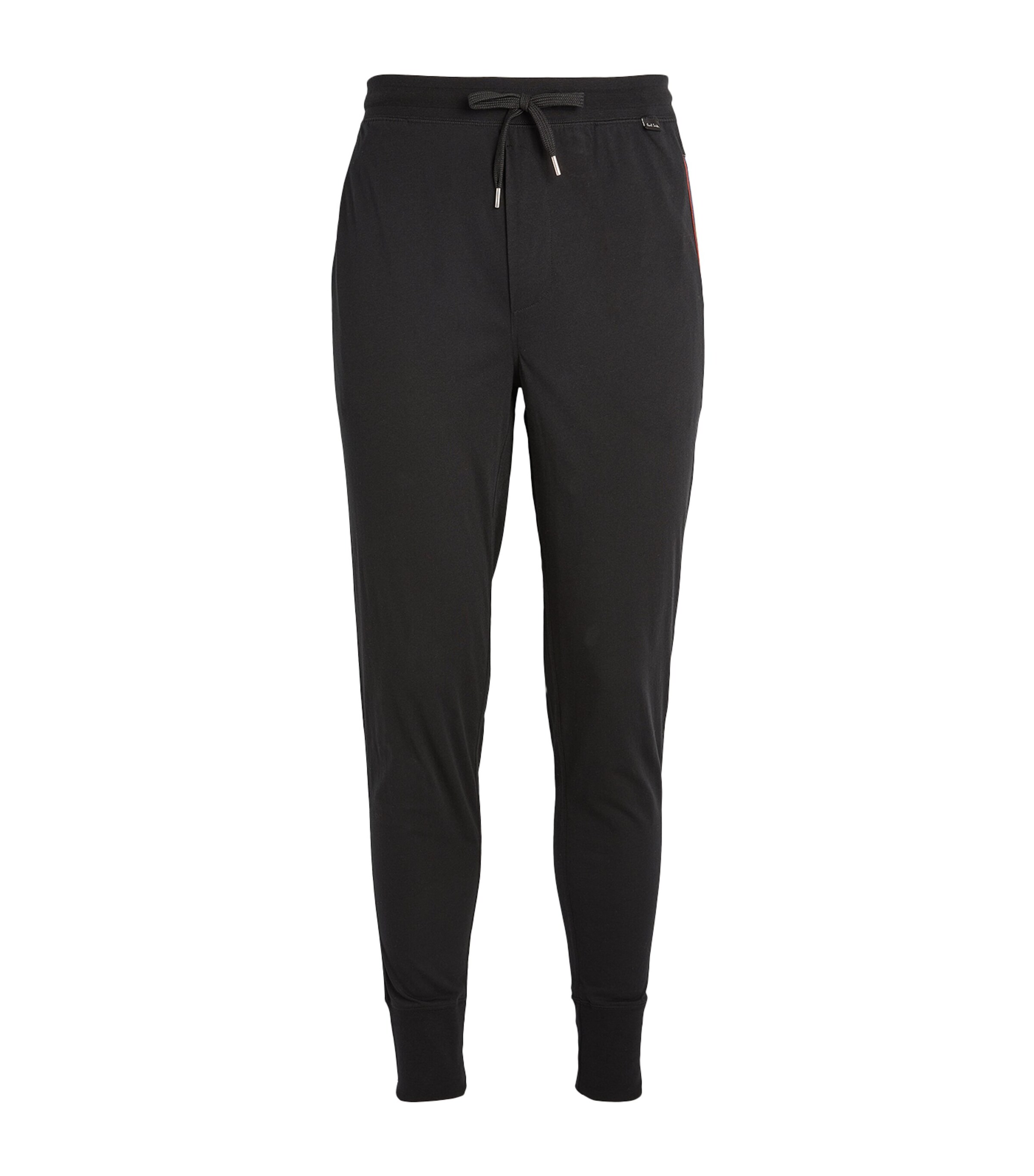 Paul Smith Navy Cashmere-wool Blend Pants In Black
