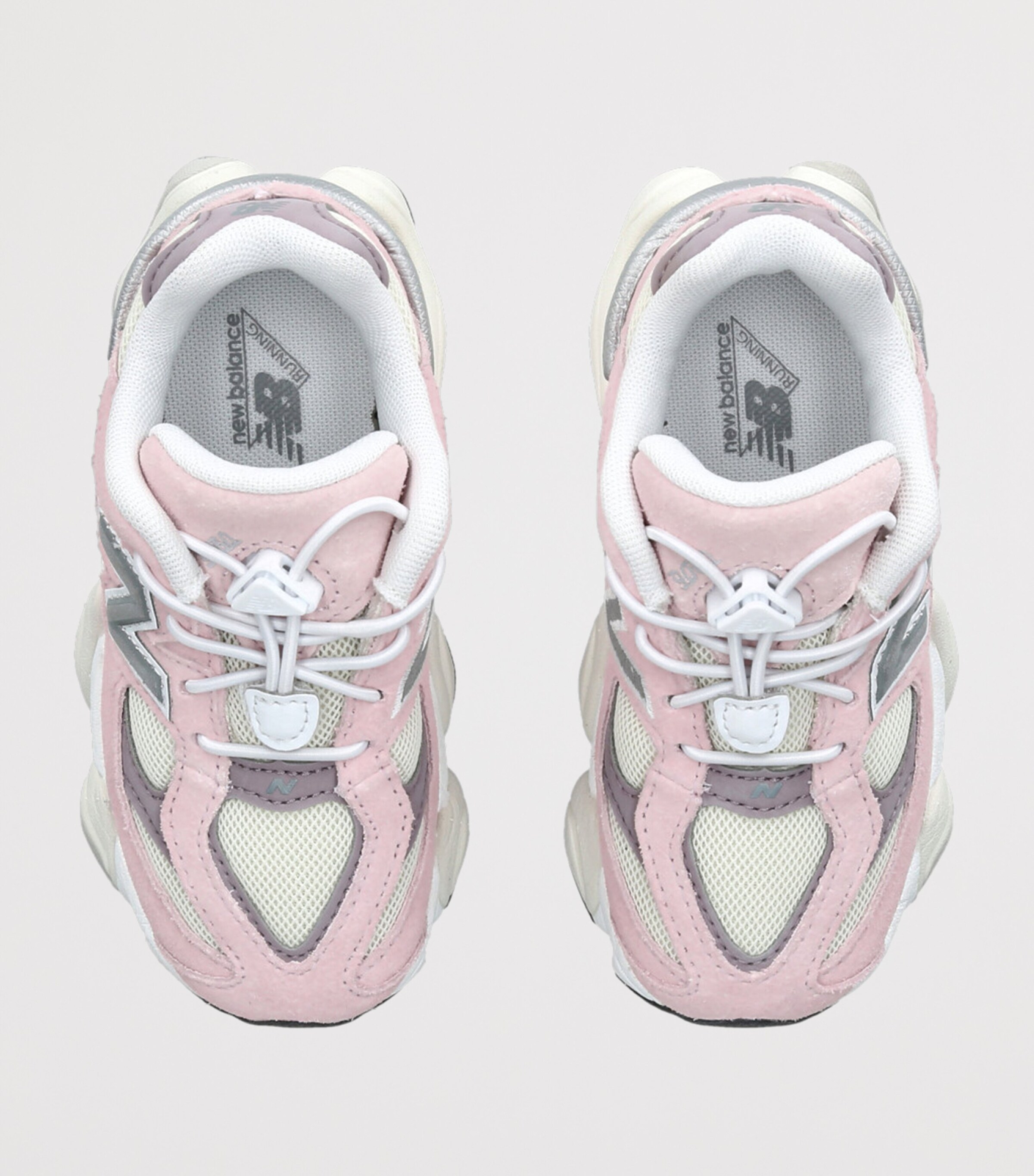New Balance Kids Suede 9060 Sneakers Pink Comb Image 4