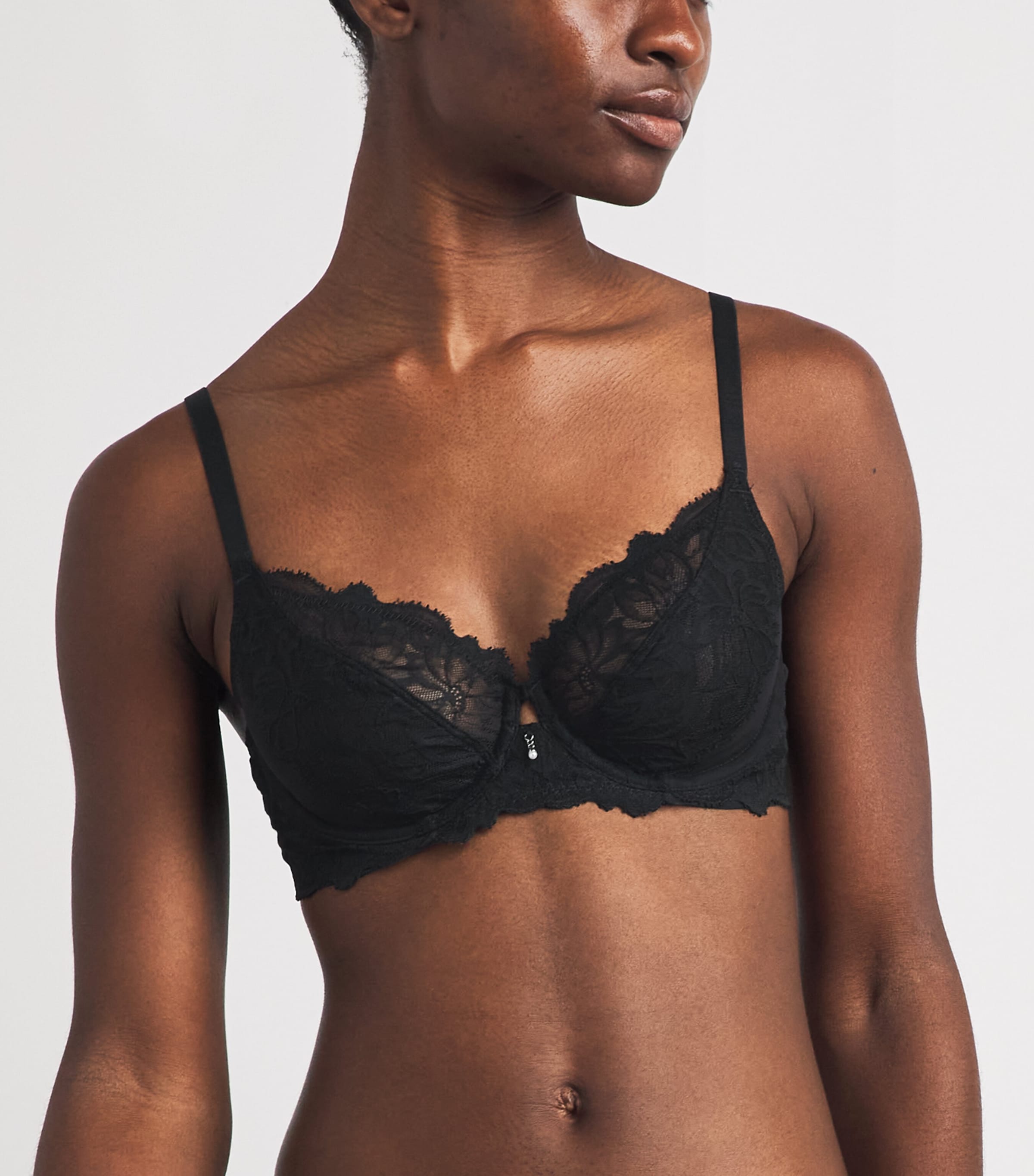 Wacoal Womens Abéllia Underwire Bra Black Image 2