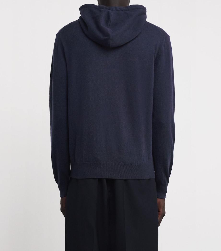 Cashmere Hoodie A.16  NAVY A25/26 Image 4
