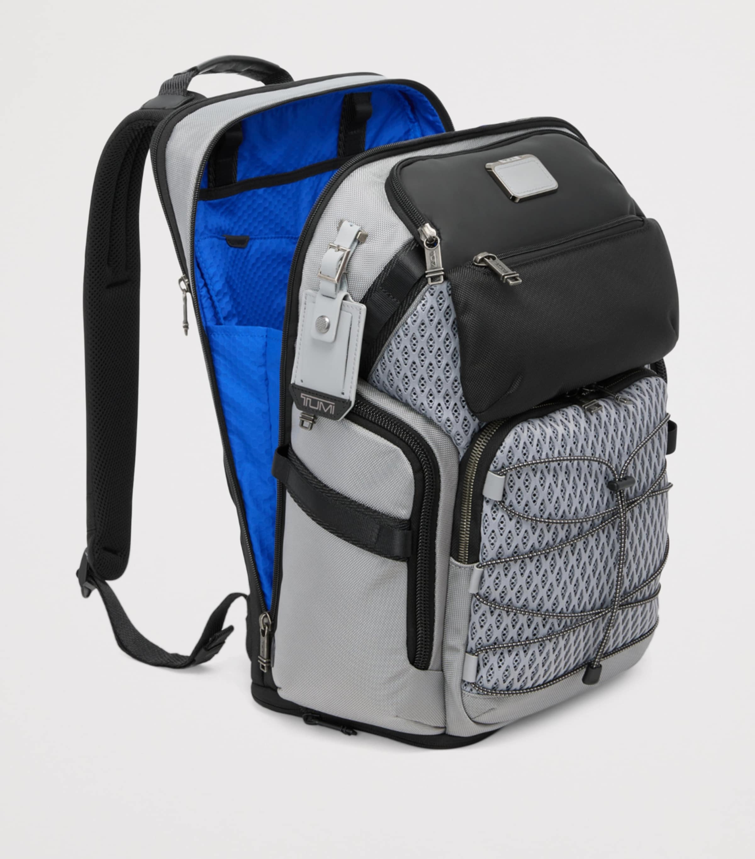 Alpha Bravo Nomadic Backpack PEARL GREY MESH A755 Image 3