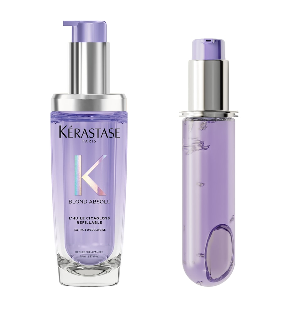 Refillable Blond Absolu Cicagloss Hair Oil (75ml) NO COLOUR Image 6