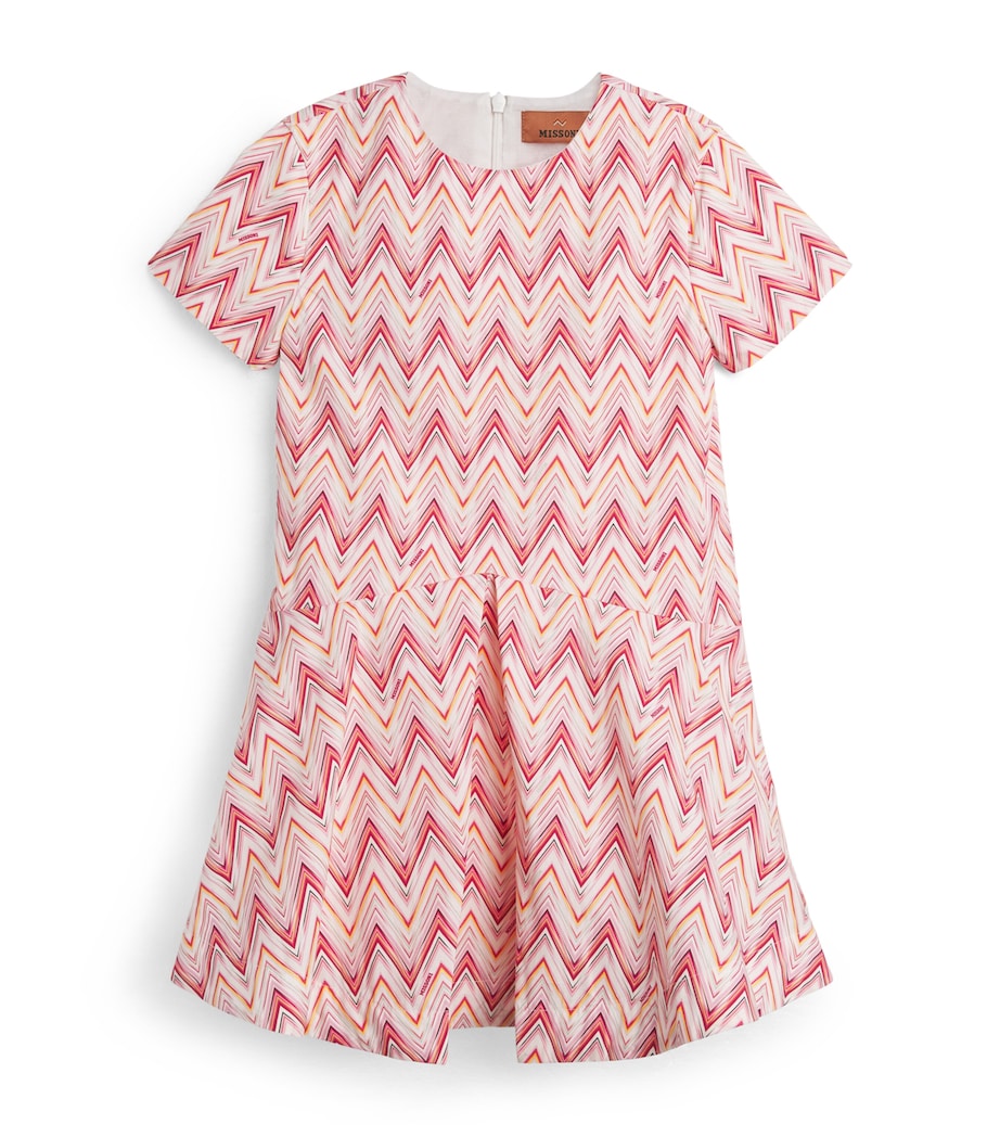 Missoni Kids Cotton Zigzag Dress (4-14 Years) Image 1