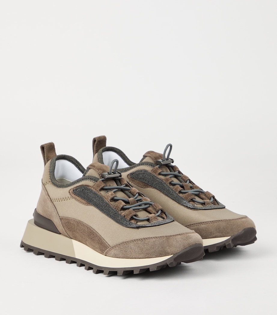 Techno-Suede Runner Sneakers C8769 Image 3